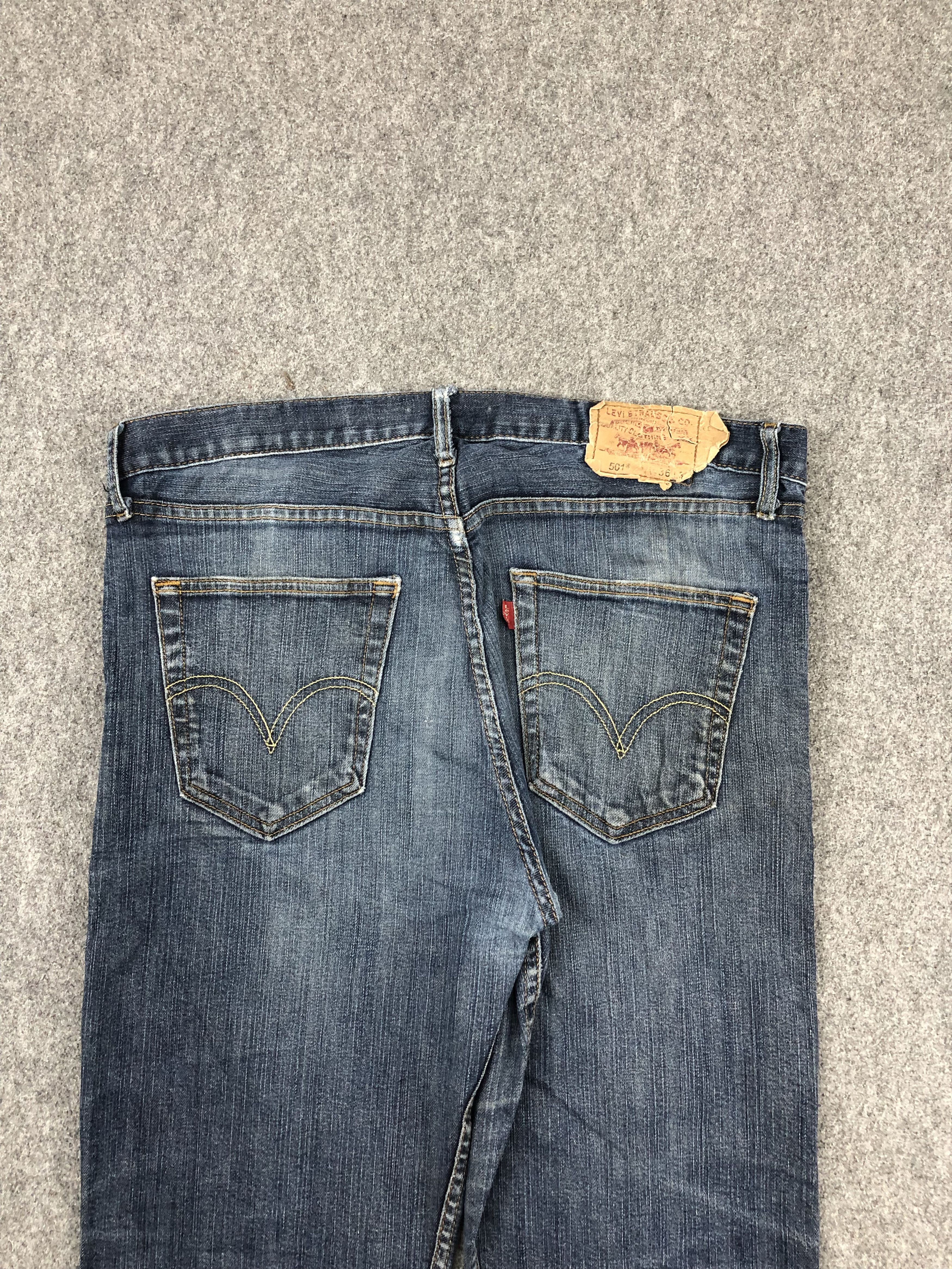 Levi's Vintage Levis 501 Button Fly Jeans DPP0259 Size US 36 / EU 52 - 4 Thumbnail
