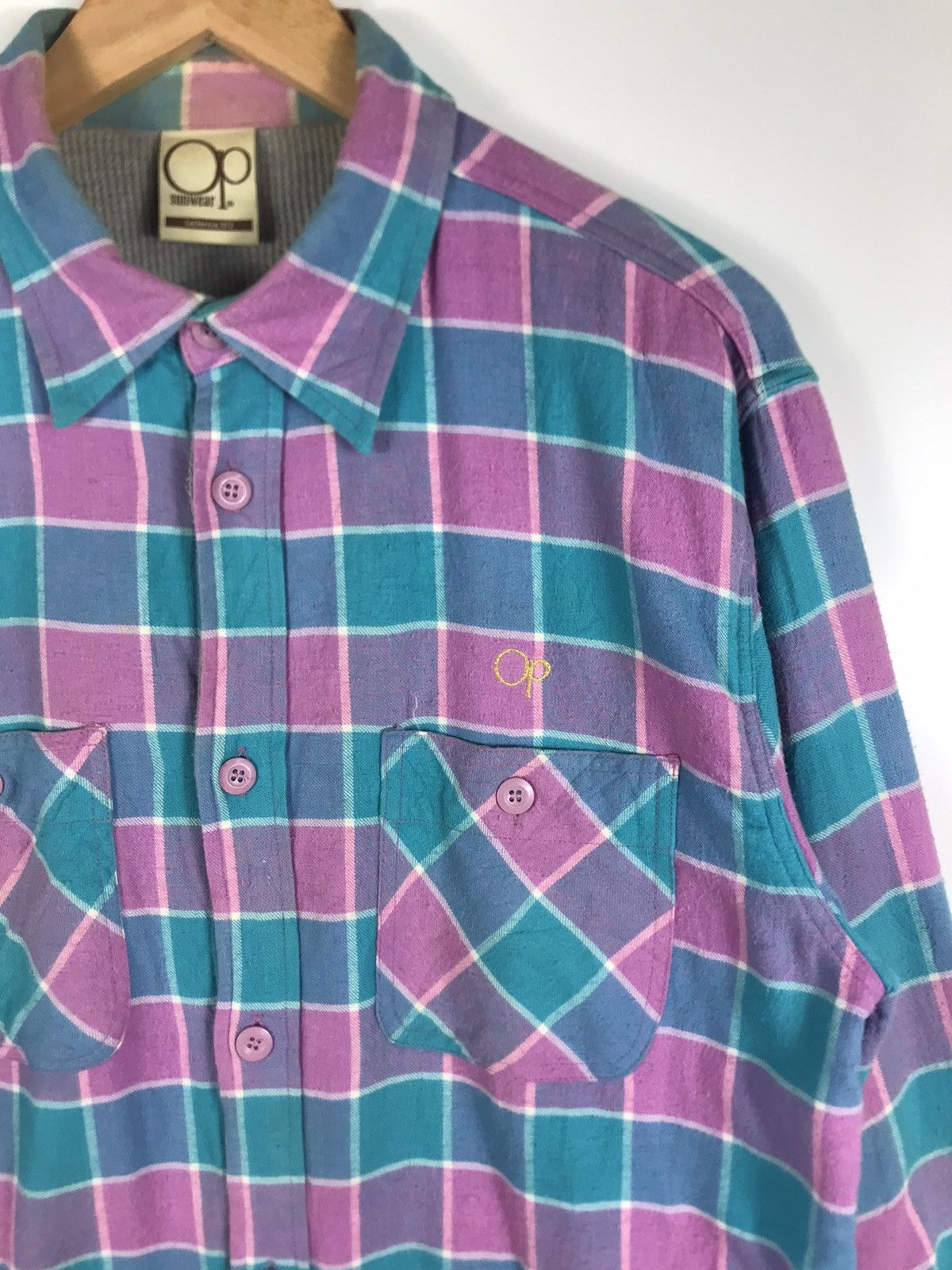 Ocean Pacific ⚡️Vintage Ocean Pacific SunWear Button Up Long Sleeve Size US L / EU 52-54 / 3 - 6 Thumbnail