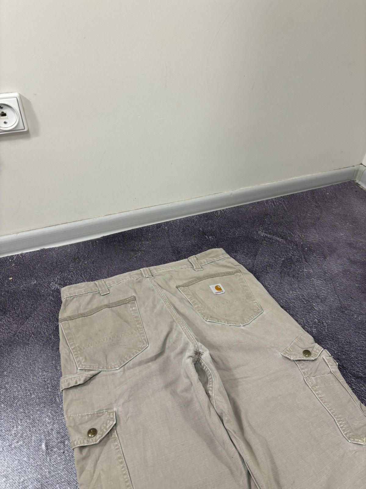Carhartt Vintage Carhartt Y2K Relaxed Fit Work Hype Baggy Cargo Pants Size US 34 / EU 50 - 5 Thumbnail