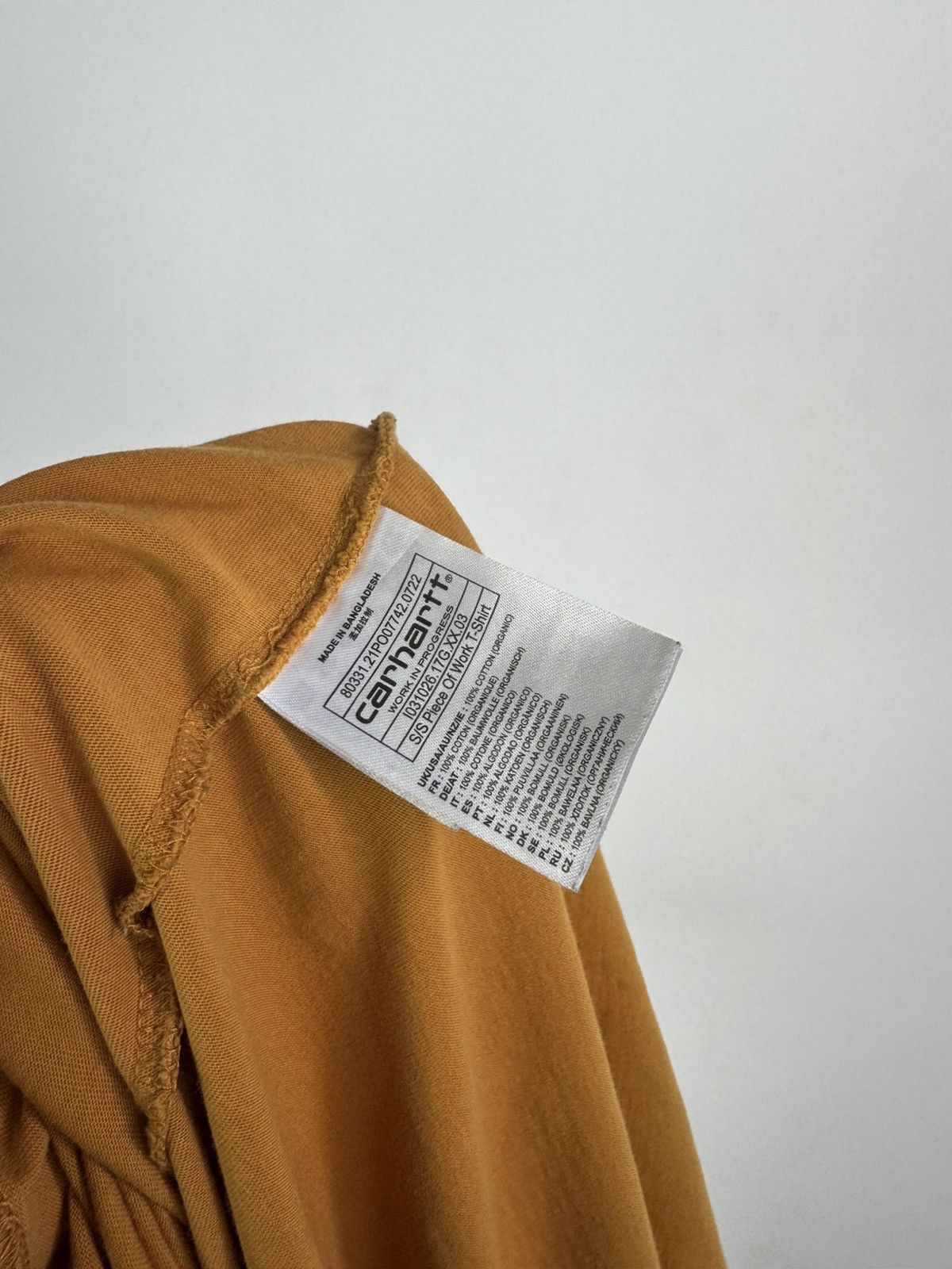 Carhartt Carhartt S/S Piece Of Work T-Shirt Size US XXL / EU 58 / 5 - 3 Thumbnail