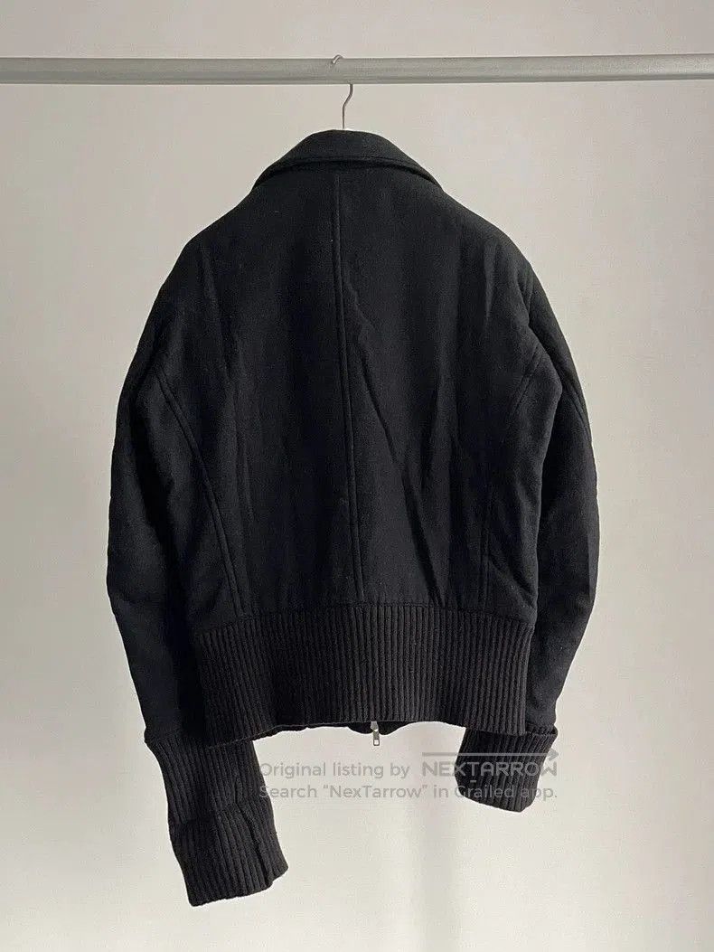 Ann Demeulemeester Ann Demeulemeester Wool Collar Zip Jacket. Size US XXS / EU 40 - 2 Thumbnail
