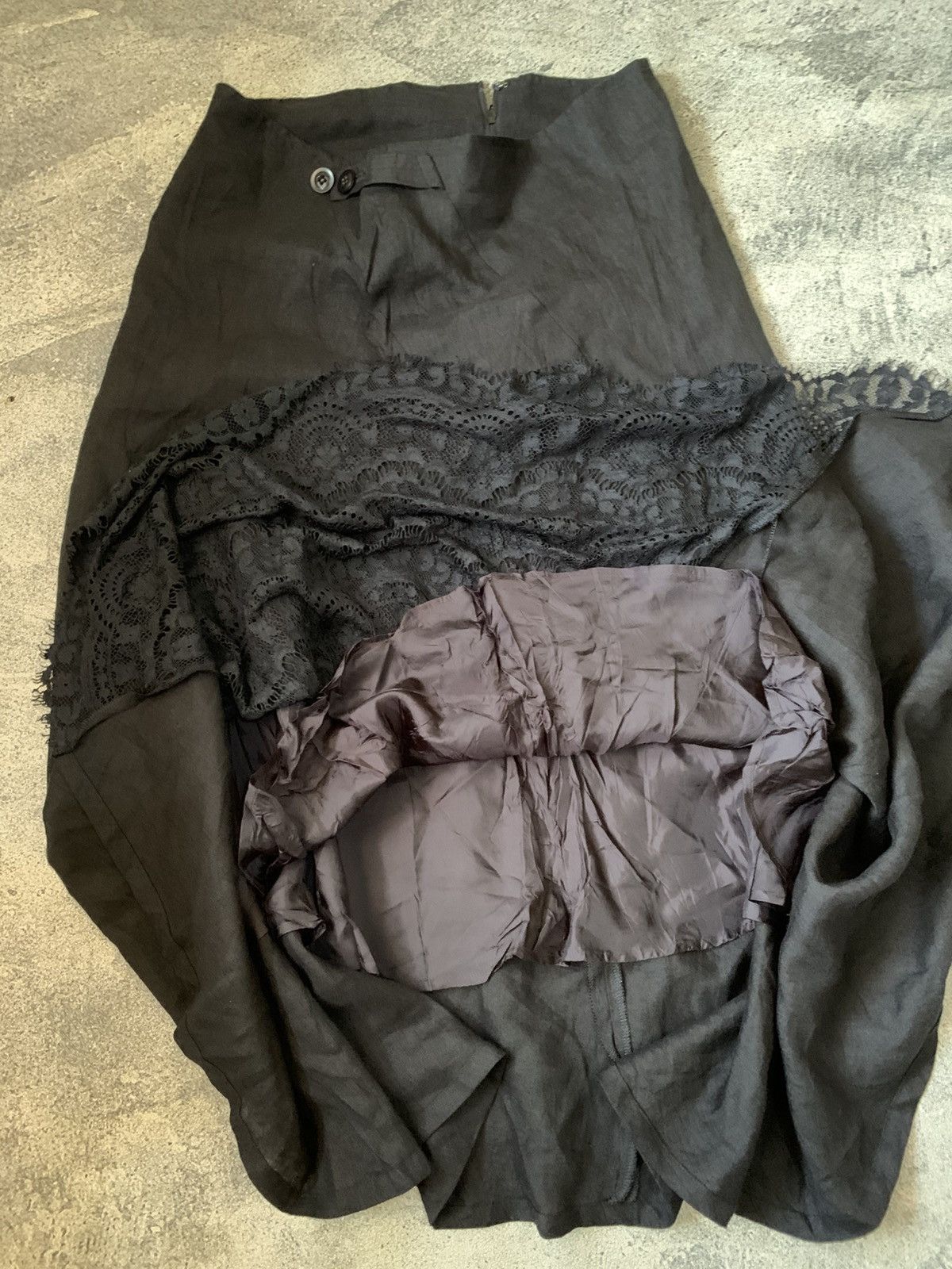 Yohji Yamamoto 🐍 Y’s Yohji Yamamoto Maxi Skirt Size 27" / US 4 / IT 40 - 7 Thumbnail