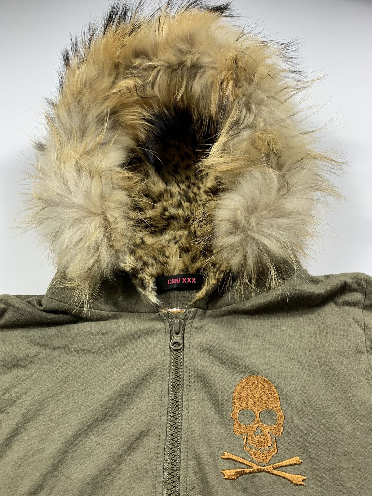 Hysteric Glamour × If Six Was Nine × Le Grande Bleu (L.G.B.) Japanese Fur Hoodie Skull Y2k Style Size US M / EU 48-50 / 2 - 3 Thumbnail