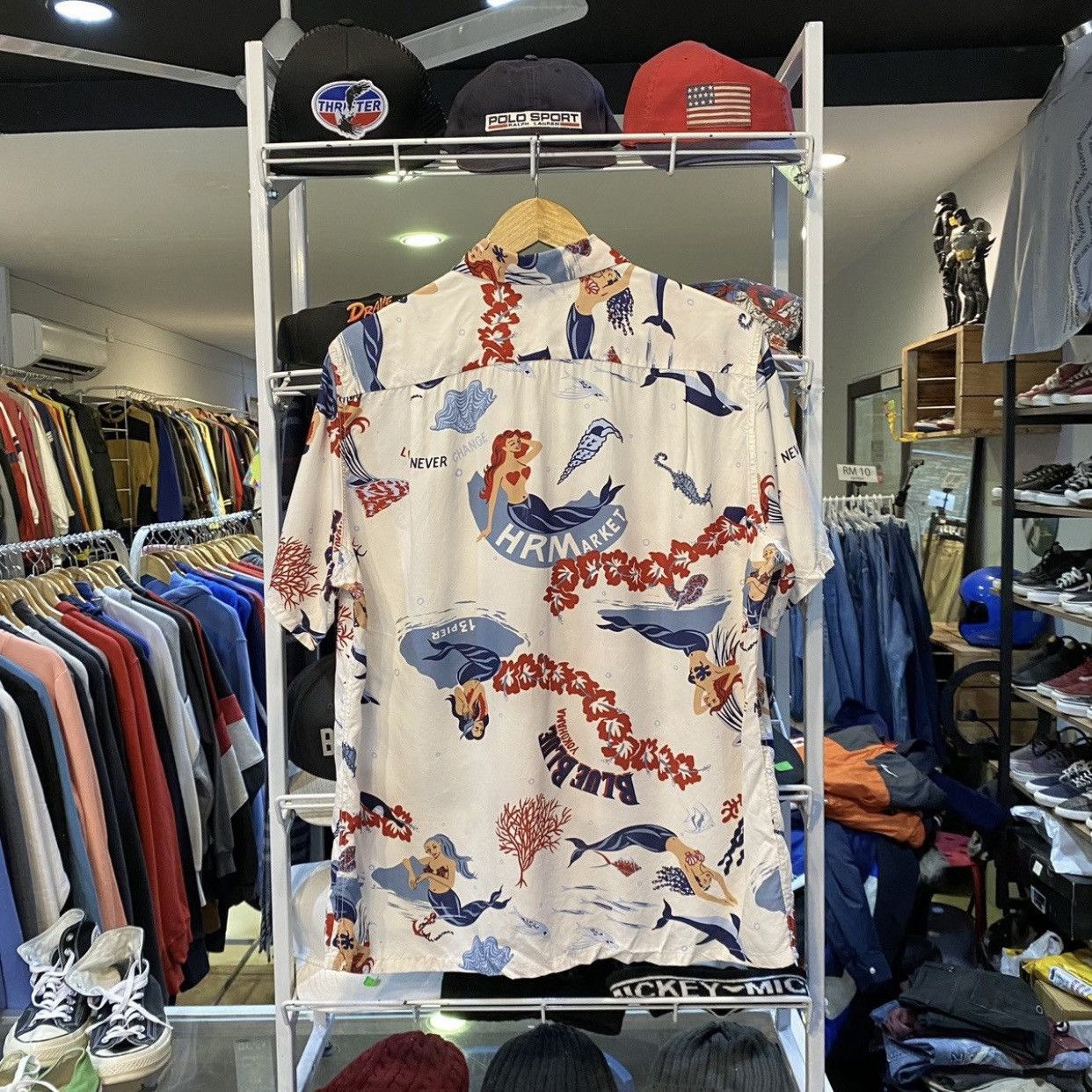 Blue Blue Japan Blue Blue Japan HRMarket Yokohama Mermaid Shirt Size US M / EU 48-50 / 2 - 2 Thumbnail