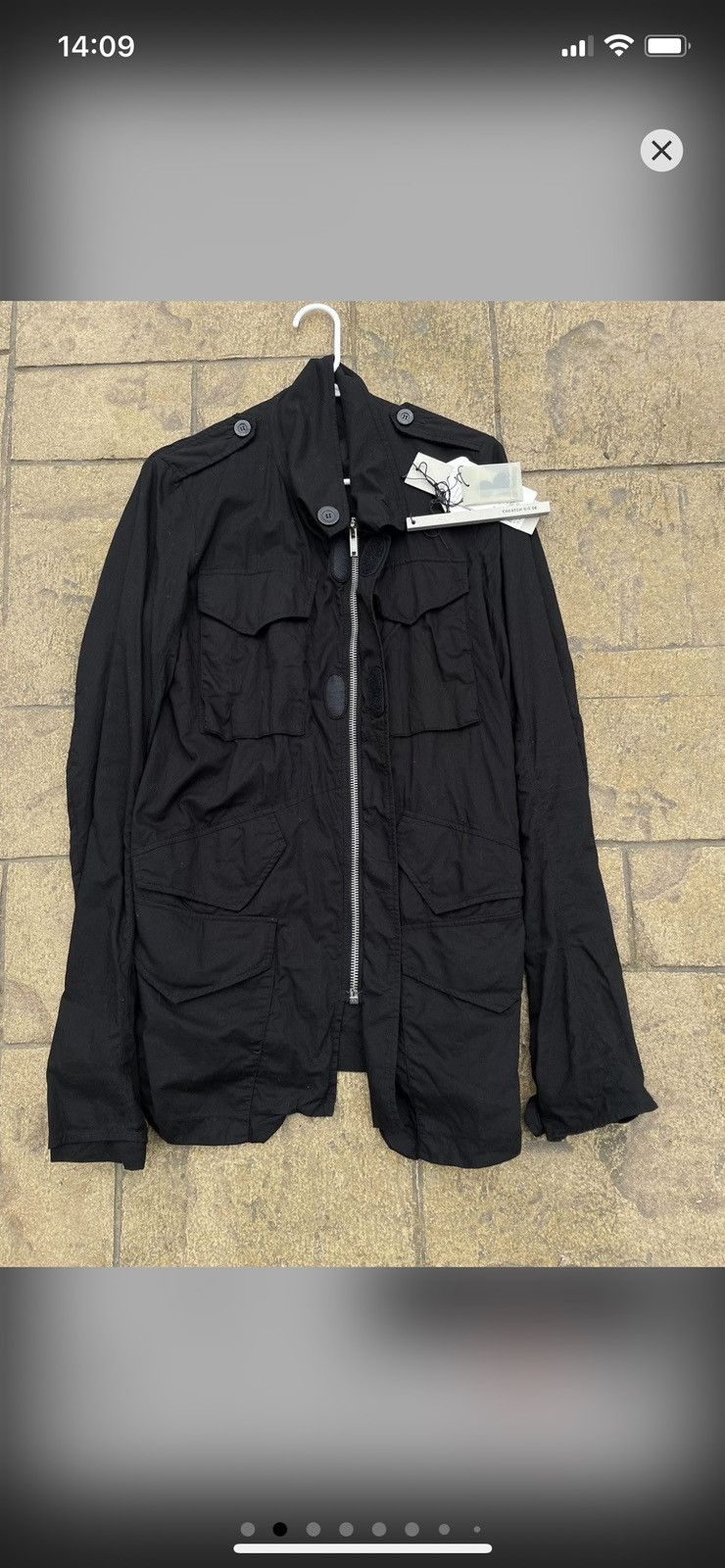 Rick Owens Rick Owens Archive Silk Blend M-65 Jacket SS08 Creatch Size US M / EU 48-50 / 2 - 11 Thumbnail