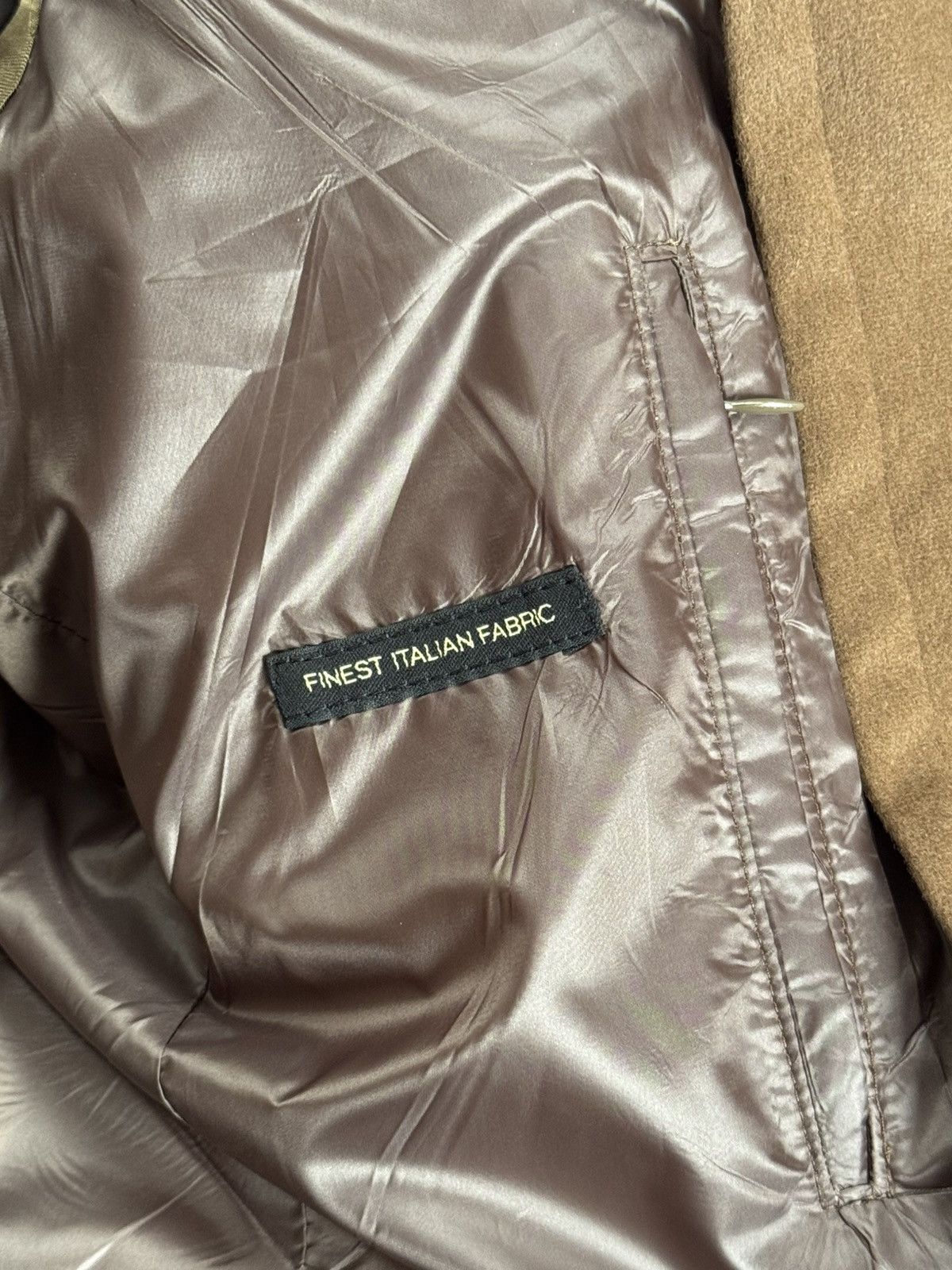Designer × Massimo Dutti Massimo Dutti EUR48/USA38 brown coat wool long jacket blazer Size M / US 6-8 / IT 42-44 - 15 Thumbnail