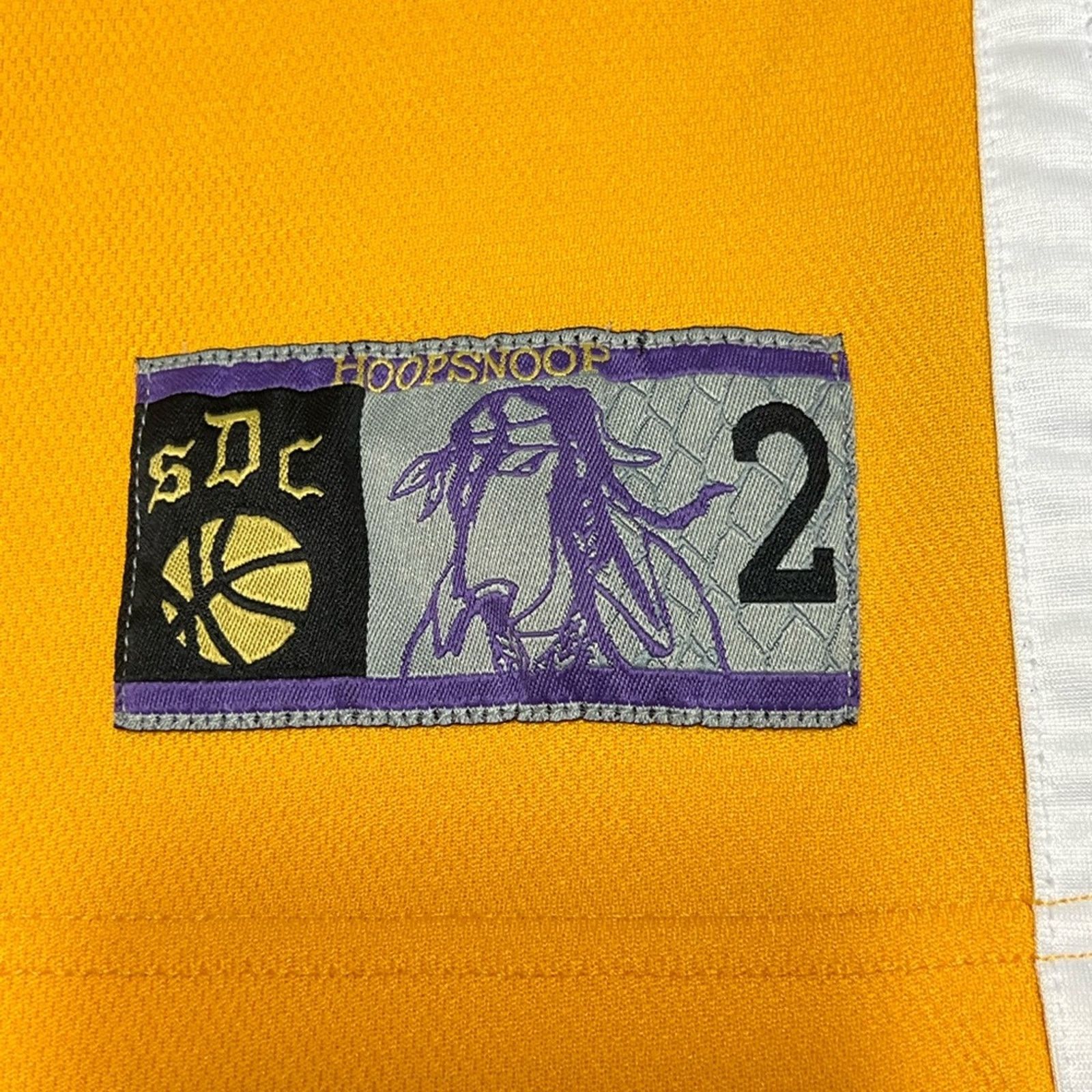 Snoop Dogg Vintage Y2K Snoop Dogg Lakers Hoop Basketball Jersey RARE Size US L / EU 52-54 / 3 - 5 Thumbnail
