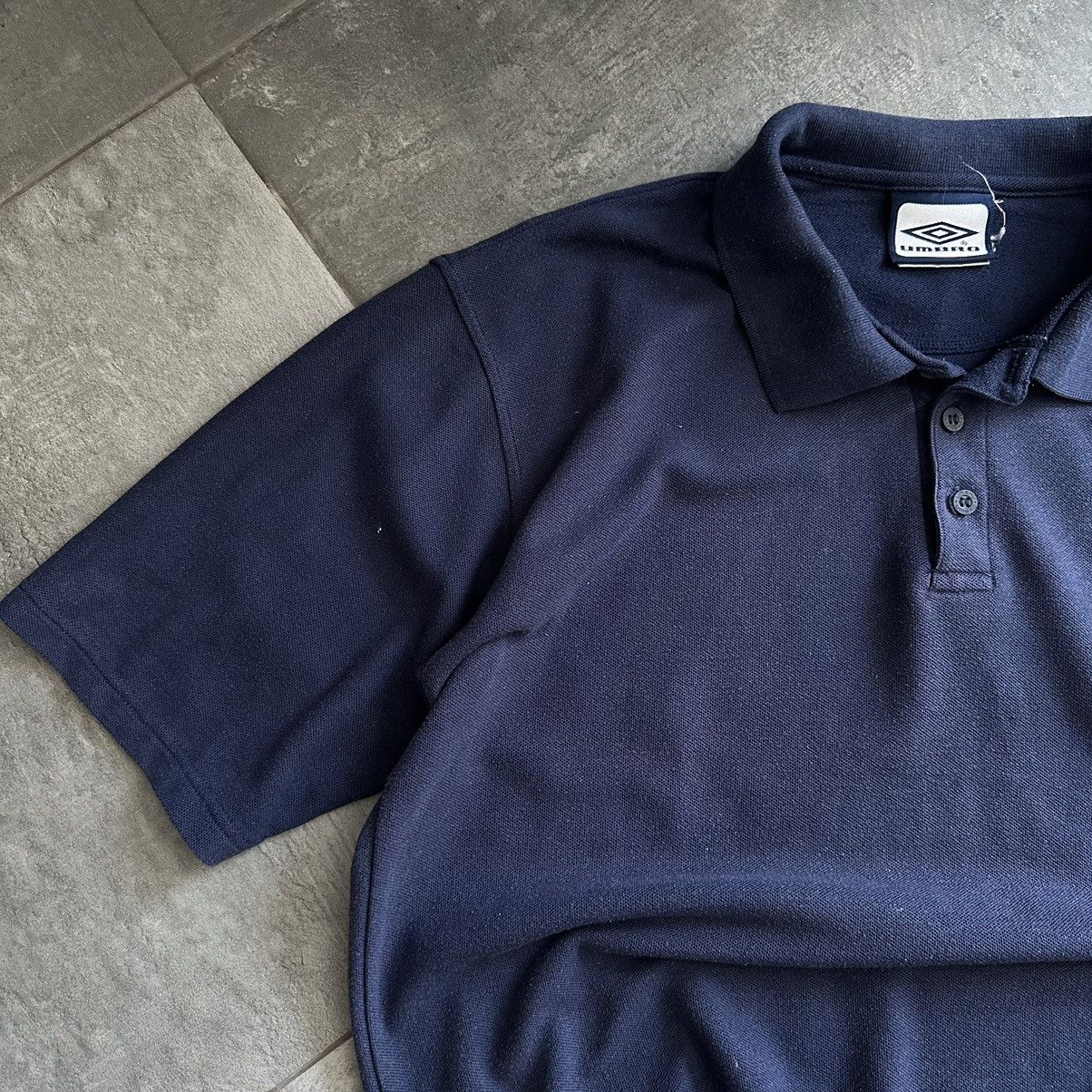 Umbro × Vintage Vintage Umbro Polo T-shirts Basic Fit Y2K Small Logo 00s Size US XL / EU 56 / 4 - 4 Thumbnail