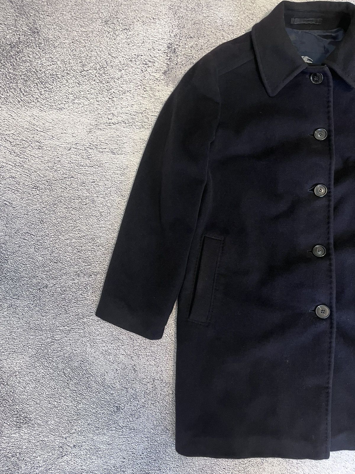 Burberry Burberry London Women Jacket Vintage Overcoat Jacket Black Size L / US 10 / IT 46 - 3 Thumbnail