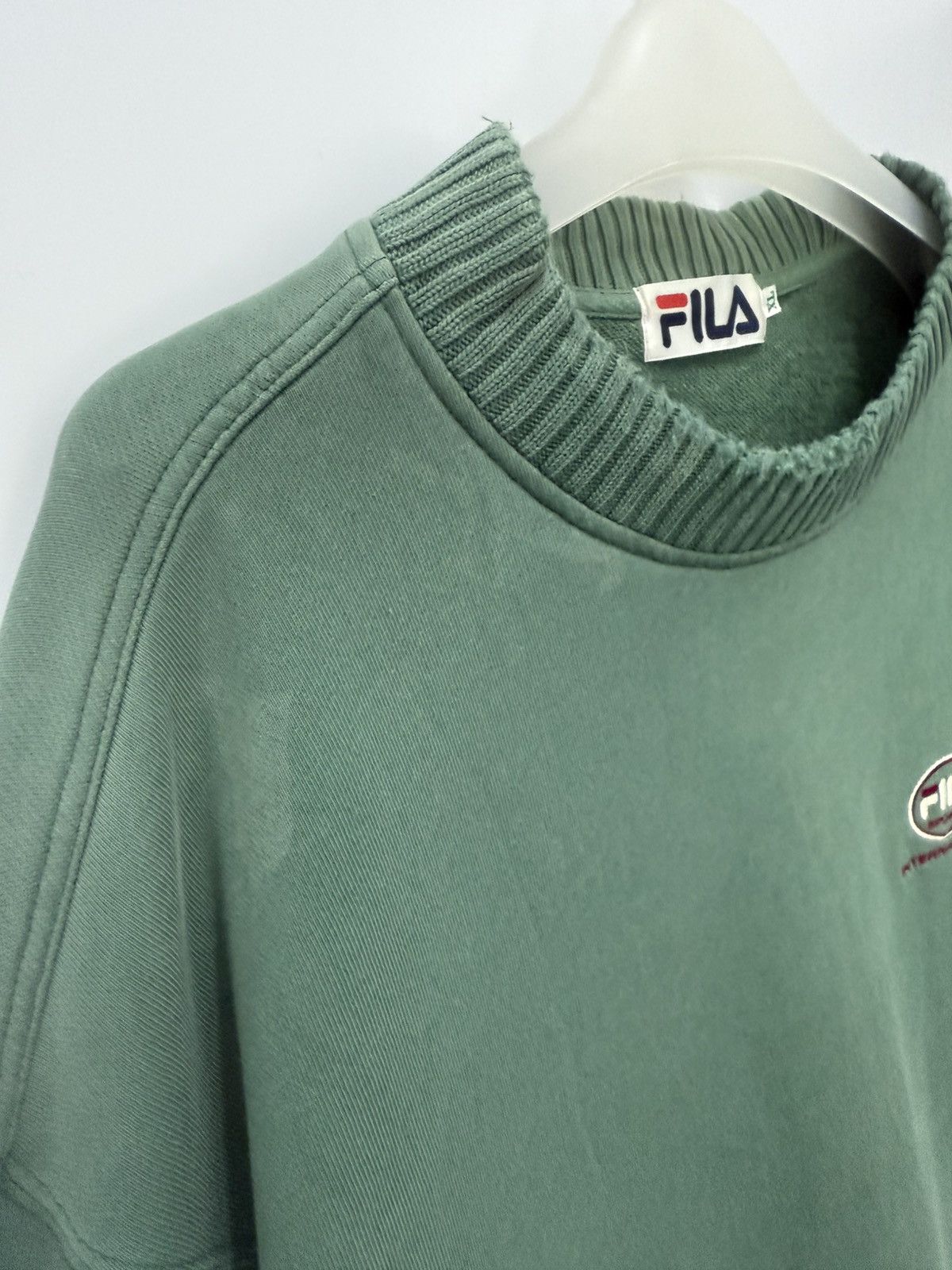 Fila 🔥 Fila Streetwear Distressed Sweatshirt Size US L / EU 52-54 / 3 - 4 Thumbnail