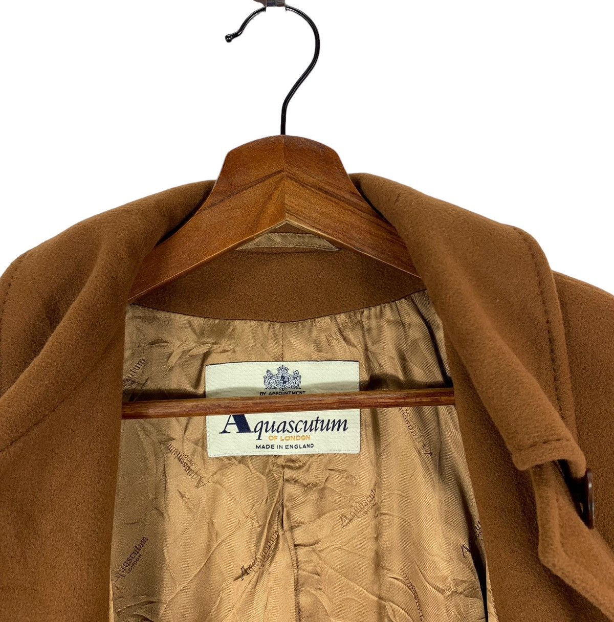 Aquascutum × Autumn Cashmere VINTAGE AQUASQUTUM WOOL COAT Size US M / EU 48-50 / 2 - 7 Thumbnail