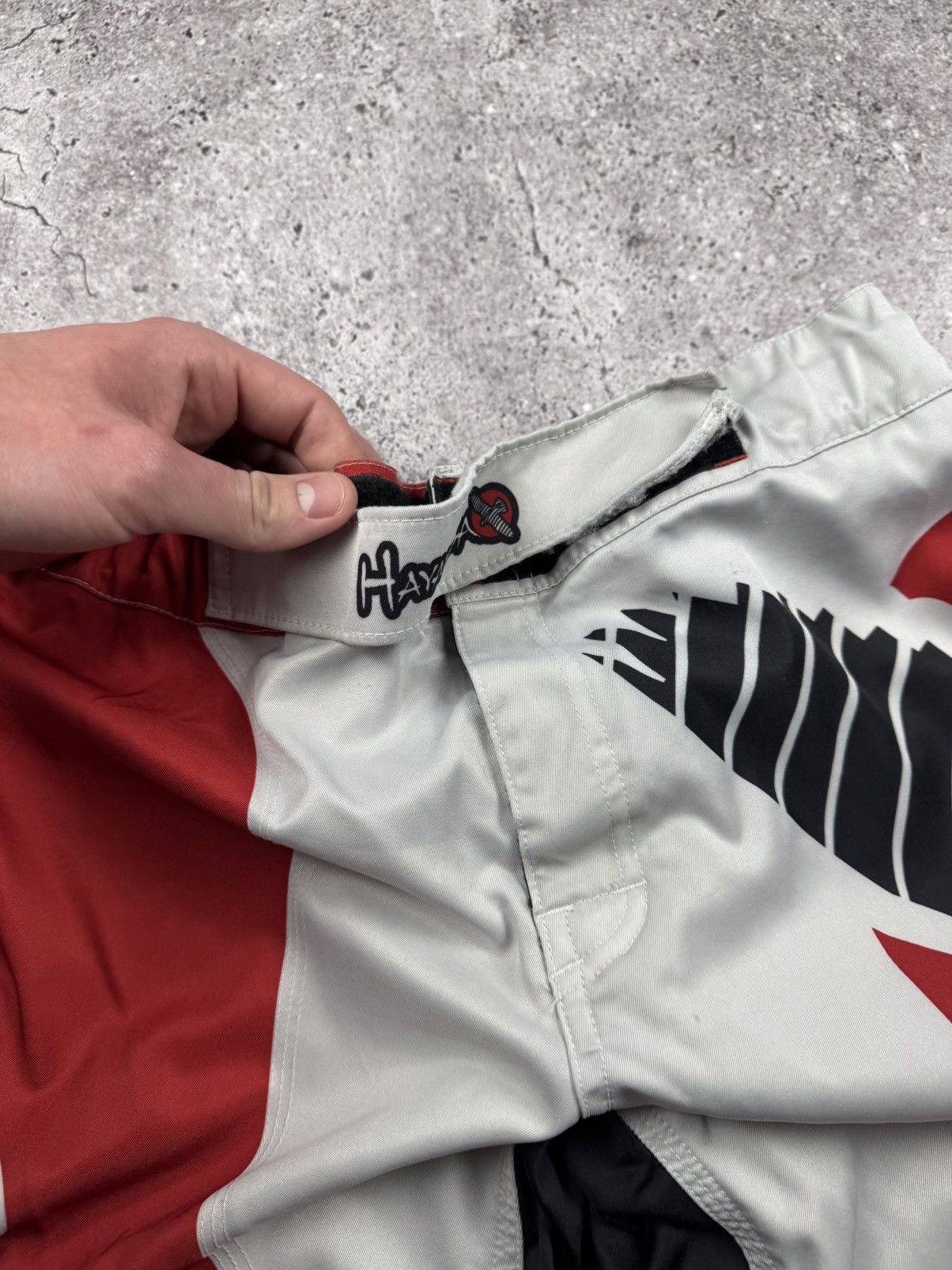 Designer Hayabusa Muay Thai mma Tapout affliction Japan style shorts Size US 32 / EU 48 - 4 Thumbnail