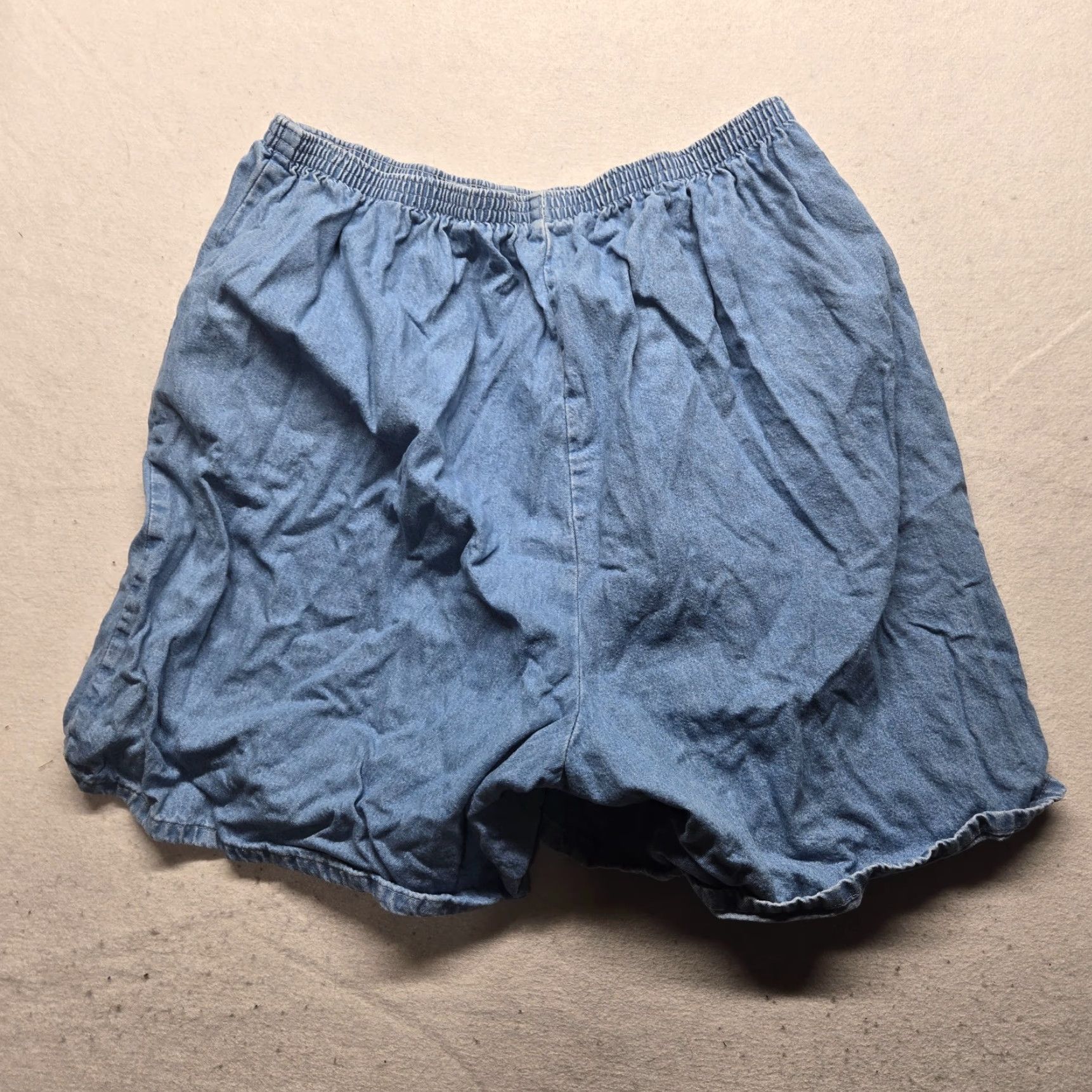 Vintage VINTAGE CHIC Blue Jean Denim High Waisted Bermuda Shorts Women's Size 26W Size 26" / US 2 / IT 38 - 8 Thumbnail