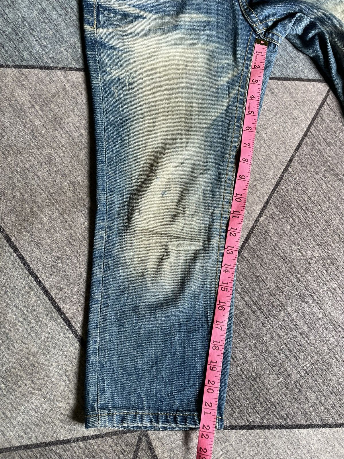 20471120 Vintage Lolita X Yoshitomo Nara Denim Pants Size US 30 / EU 46 - 17 Thumbnail