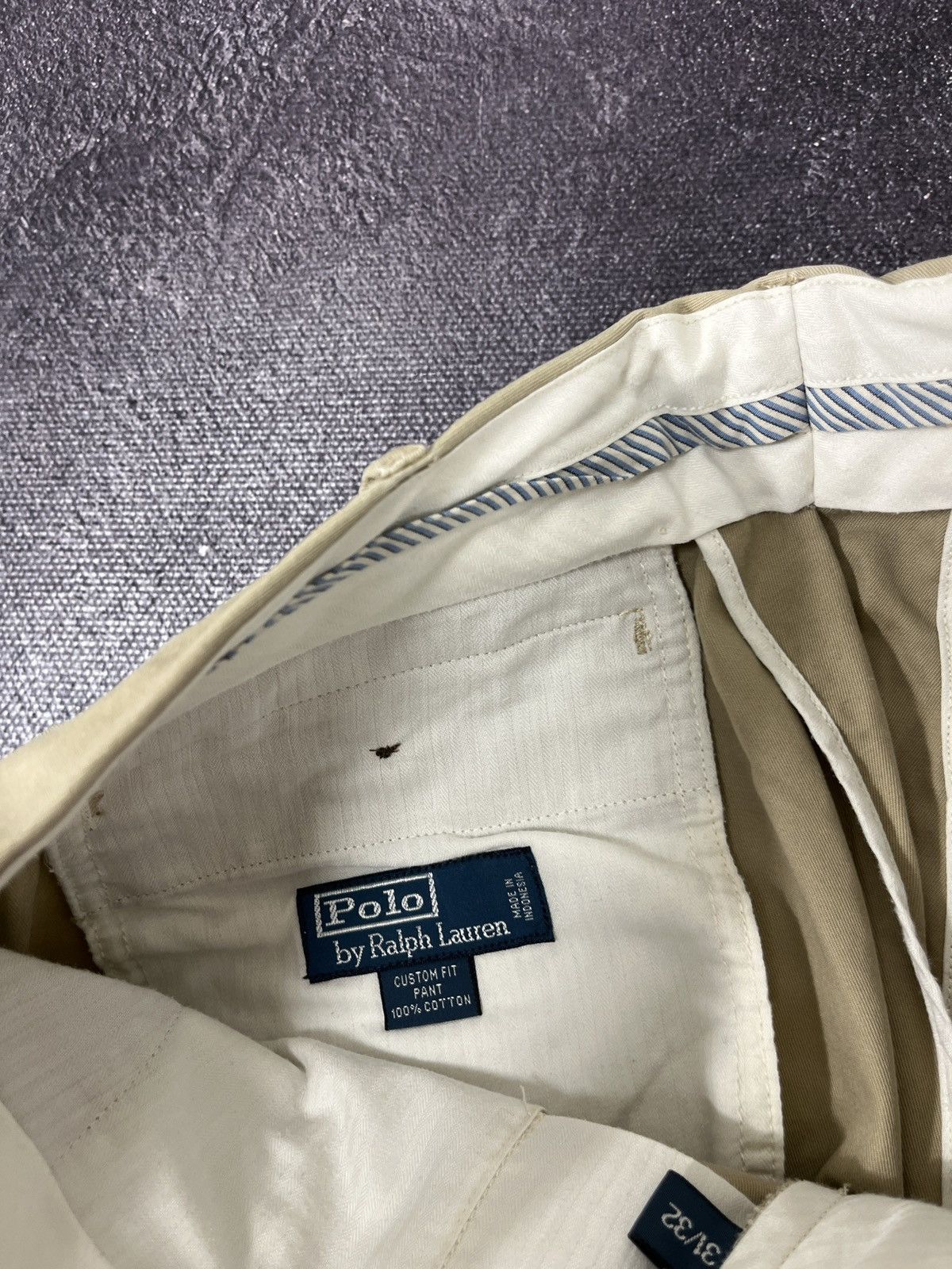 Polo Ralph Lauren Vintage Polo Ralph Lauren Slim Straight Fit Chino Pants Size US 31 - 15 Thumbnail