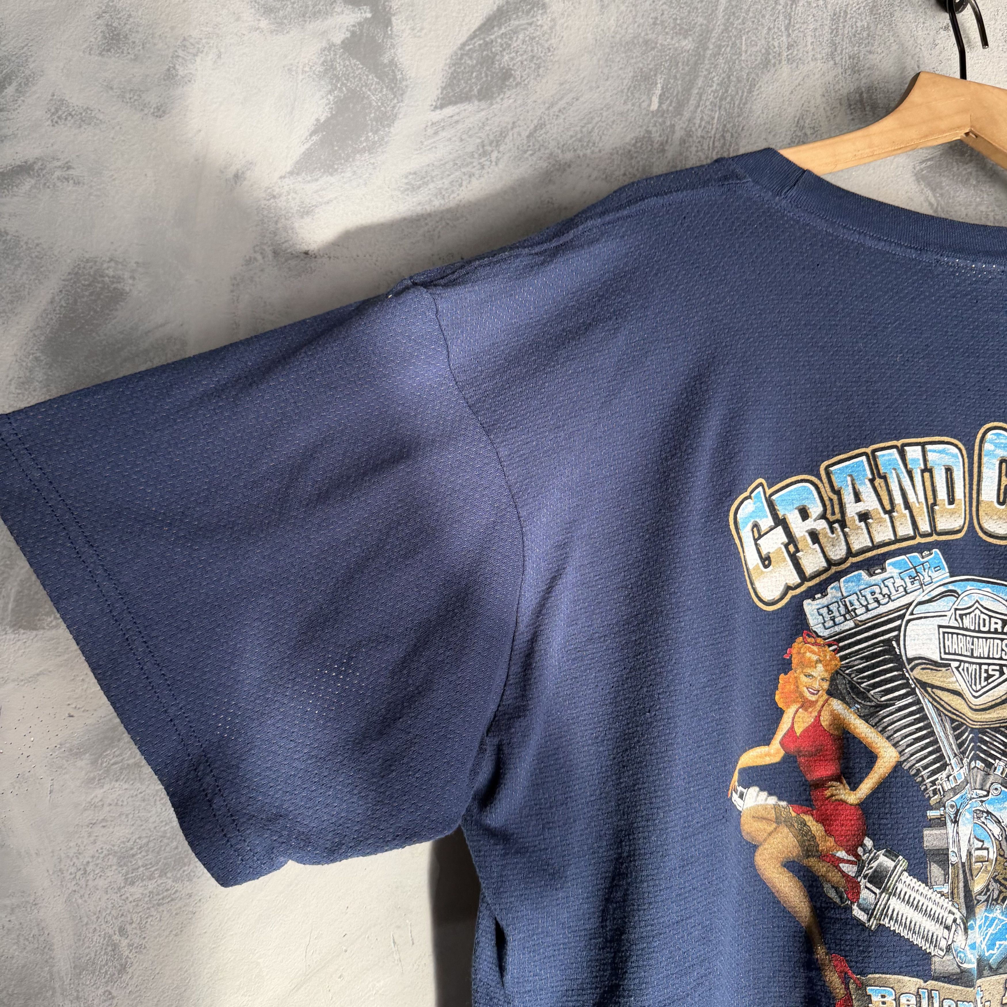 Harley Davidson Vtg Harley Davidson T Shirt Arizona Motor Sexy Girl Canyon Size US XL / EU 56 / 4 - 7 Thumbnail