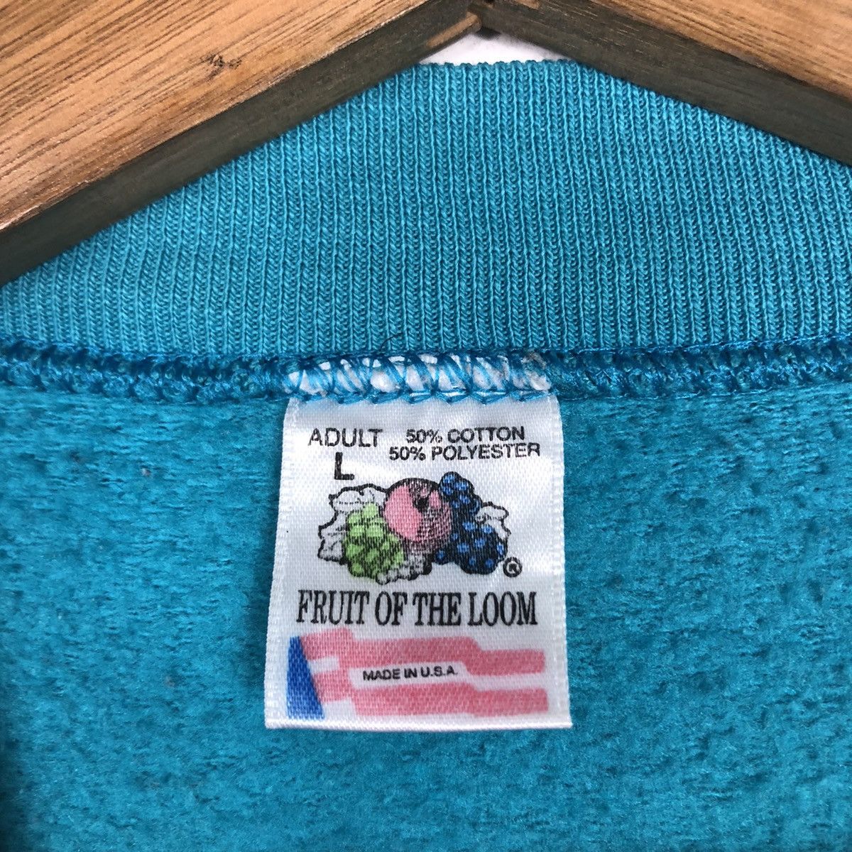 Vintage 📌Vintage Sweatshirt Fruit Of The Loom Clorkwork Band Design Size US L / EU 52-54 / 3 - 15 Thumbnail
