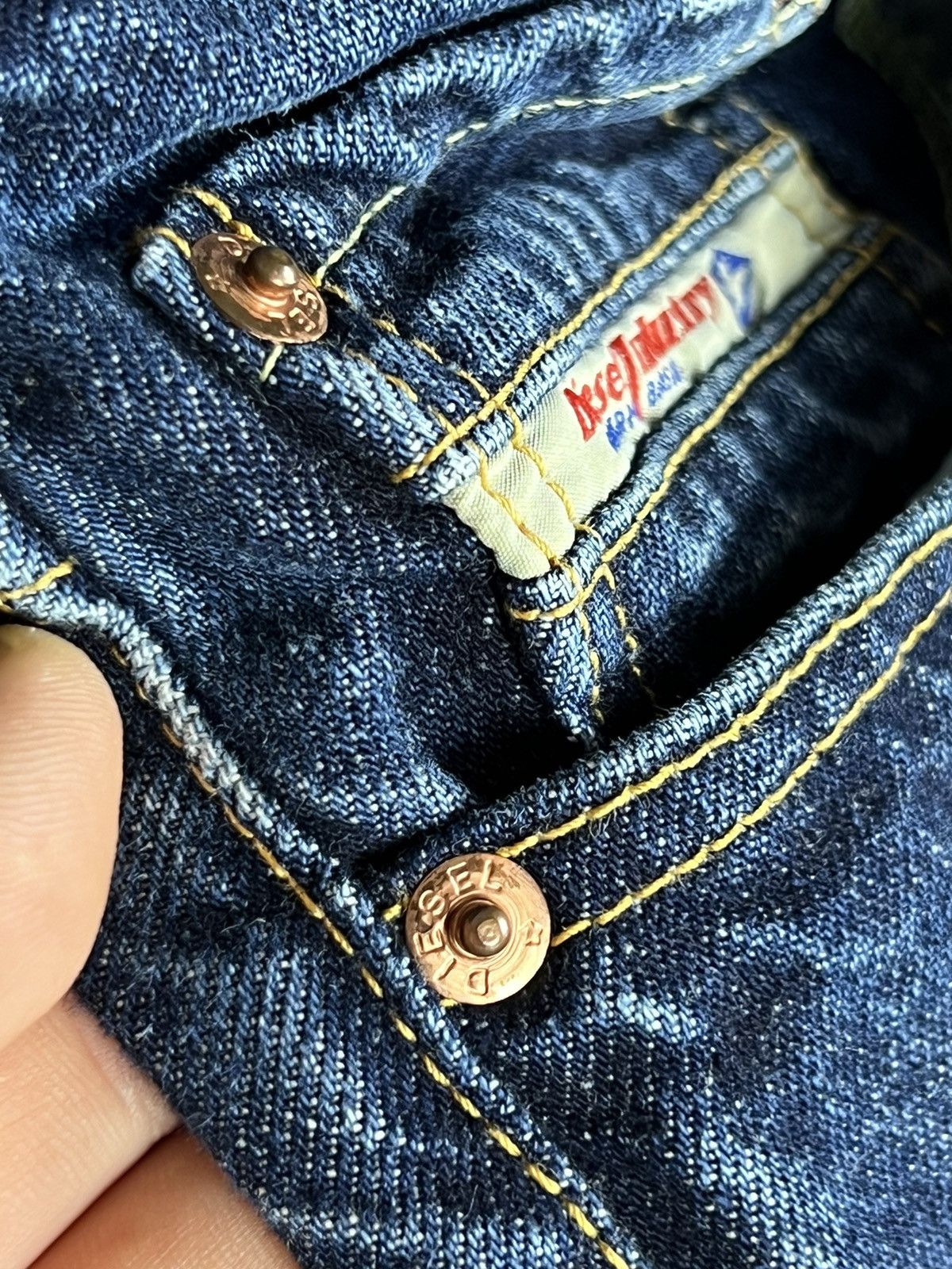 Diesel Diesel RR-55 regular fit classic denim navy fellow Italy 32 Size US 32 / EU 48 - 6 Thumbnail