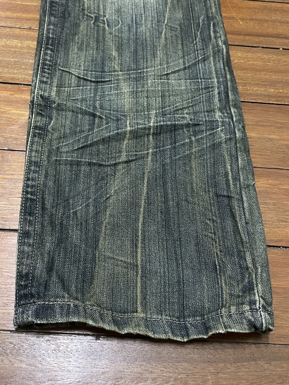 FUSAI Very Rare Vintage Japanese Brand Fusai Flash Jeans 2000s Size US 34 / EU 50 - 6 Thumbnail