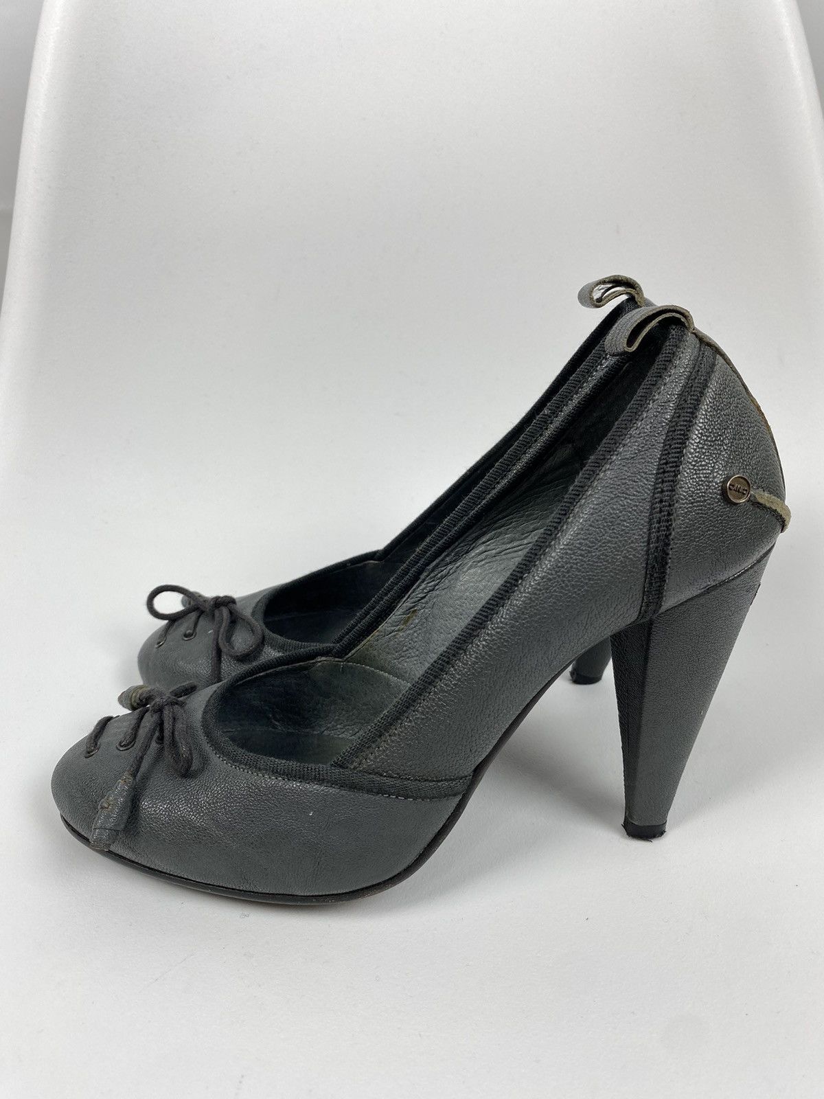Costume National CNC Costume National Genuine Leather Pumps size 39 Size US 9 / IT 39 - 3 Thumbnail
