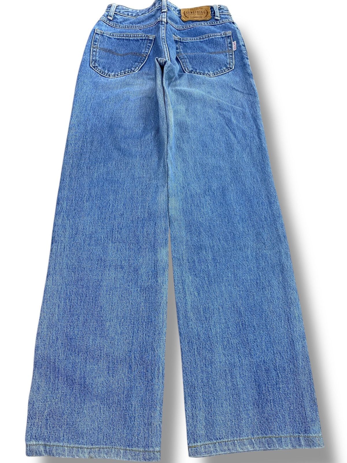 Edwin Edwin Acid Wash Straight Leg Style Jeans Size 24" / US 00 / IT 34 - 3 Thumbnail