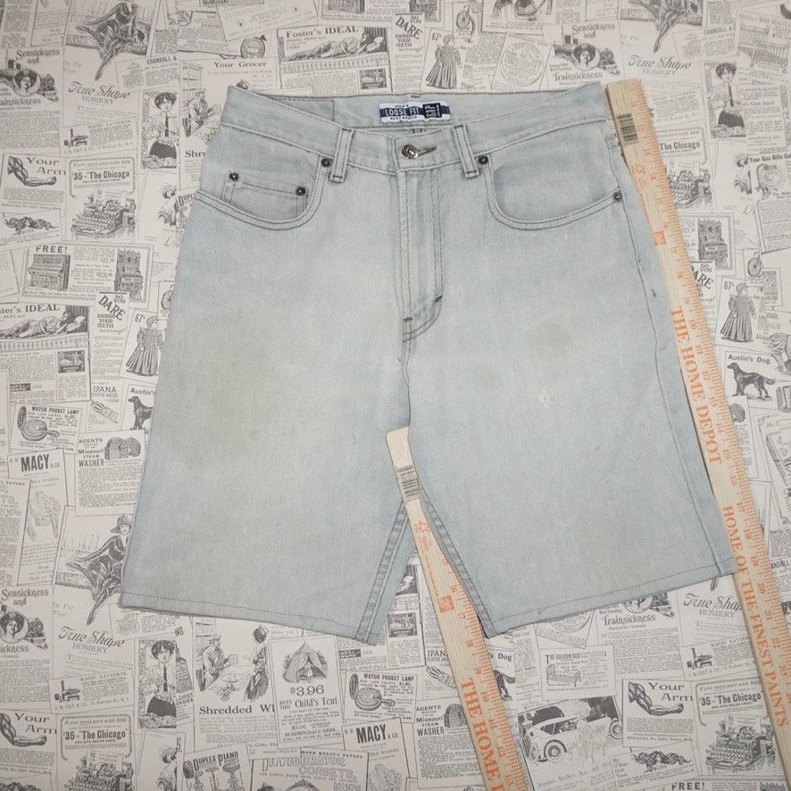 Gap 30 - Vintage Y2K gap denim 1990s loose fit denim jean shorts Size US 30 / EU 46 - 2 Thumbnail