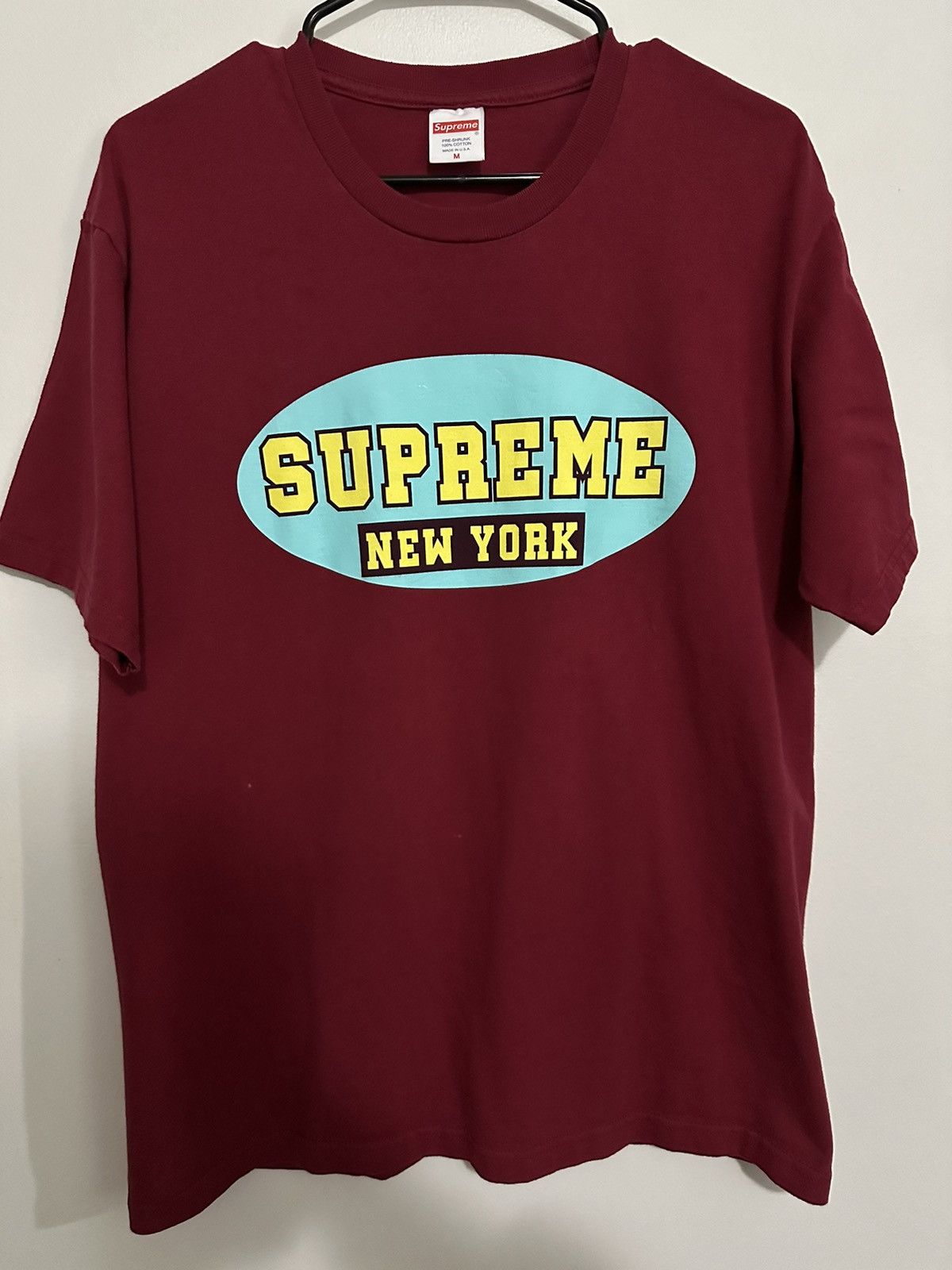Supreme Supreme New York Tee Size US M / EU 48-50 / 2 - 1 Thumbnail