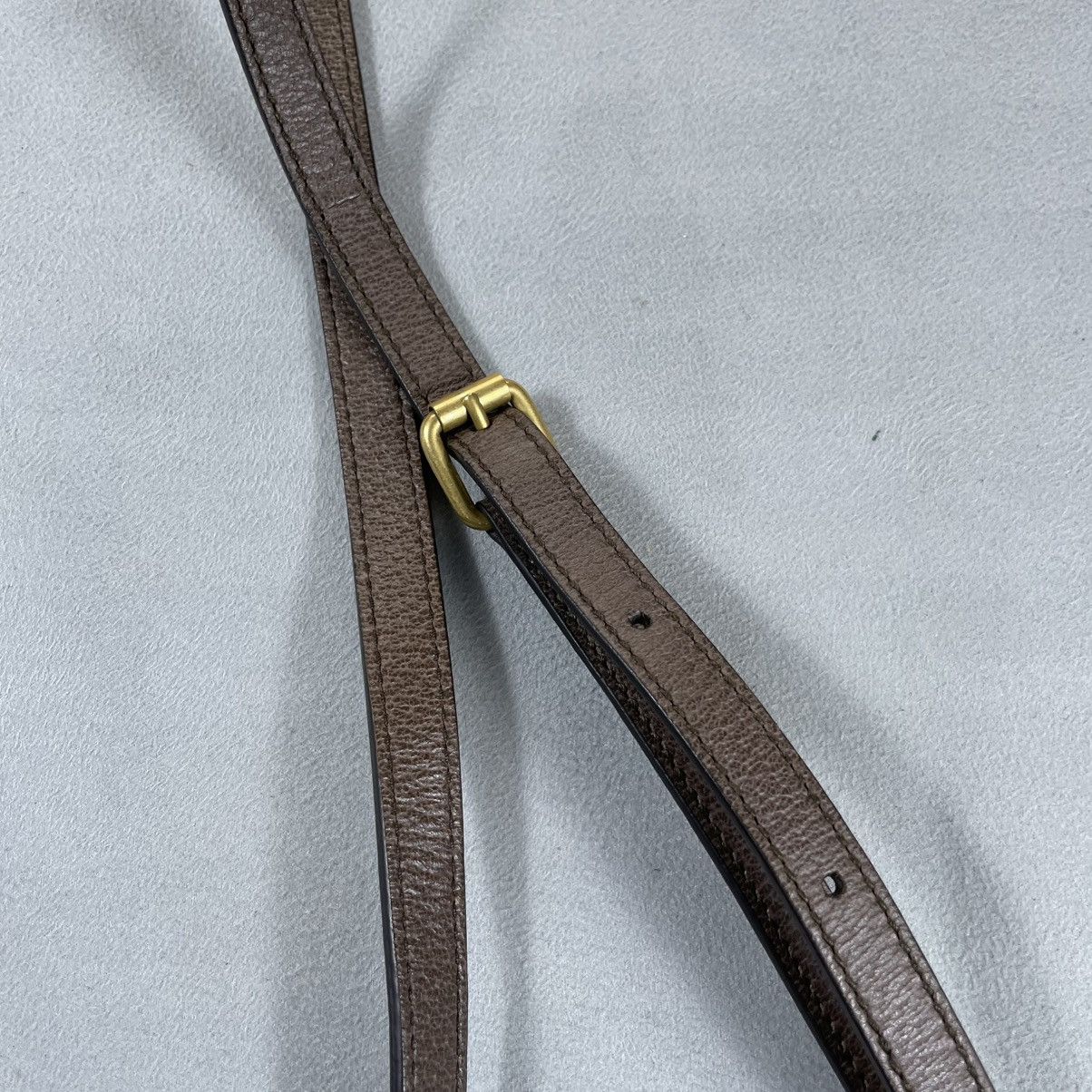 Gucci Ophidia Double Zip Crossbody Bag GG Coated Canvas Small Size ONE SIZE - 8 Thumbnail