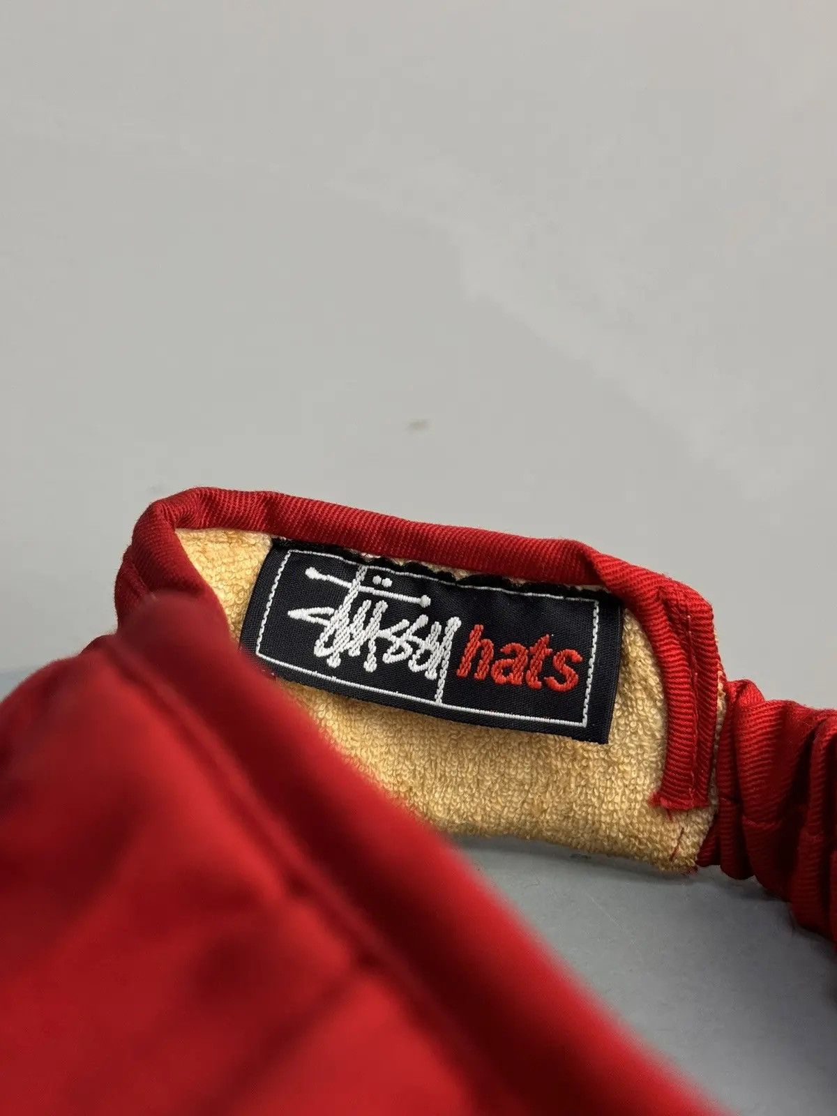 Stussy × Vintage RARE Stussy Y2K Vintage Knit Balaclava Logo Cap Hat Size ONE SIZE - 6 Thumbnail