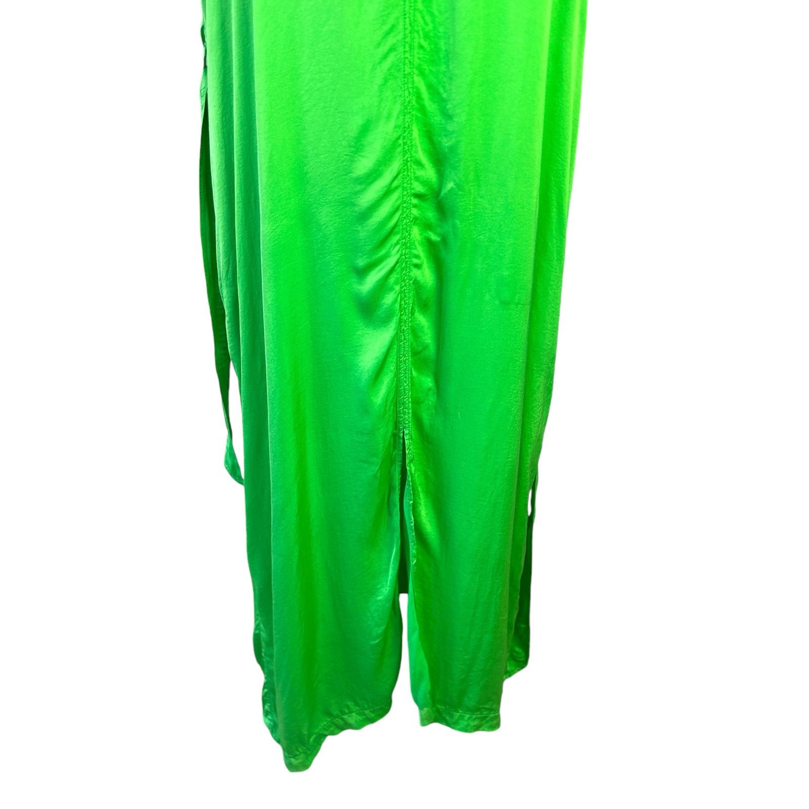 raquel allegra green dress RAQUEL ALLEGRA | Silk Print Victoria Dress main image 1