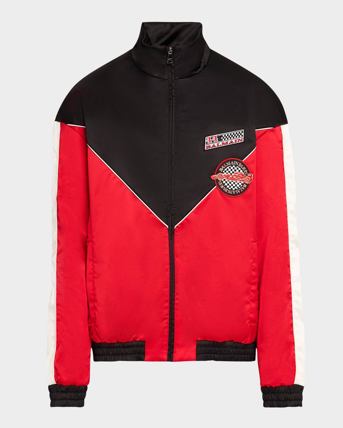 o1s1wg110925 Colorblock Sportswear Jacket in Red/Black