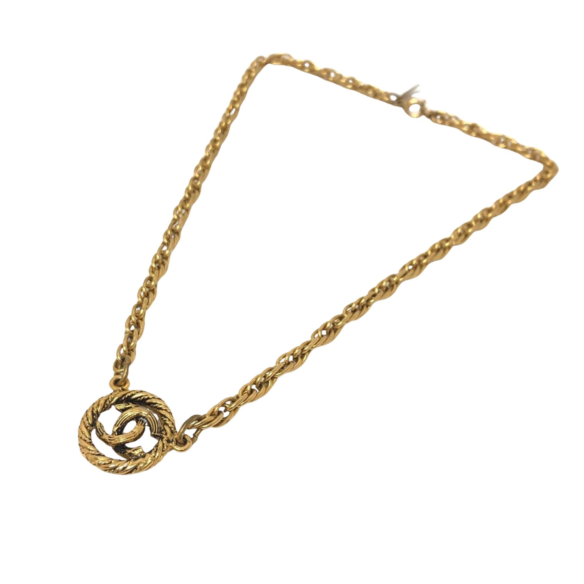 Chanel Chanel Logo CC necklace Size ONE SIZE - 1 Thumbnail
