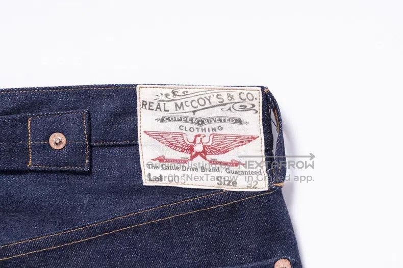 The Real McCoy's The Real McCoys Naturally dyed jeans Size US 34 / EU 50 - 4 Thumbnail