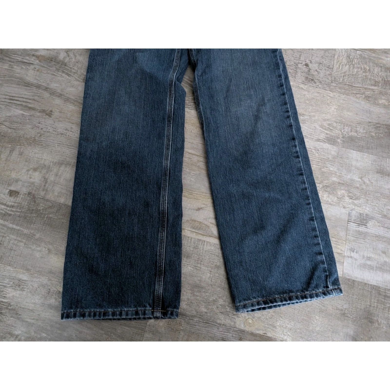 Carhartt VINTAGE Carhartt Jeans 30x32 Relaxed Fit Holter Blue Denim Mens 5-Pocket Solid Rock 101483-968 EUC Size US 30 / EU 46 - 2 Thumbnail