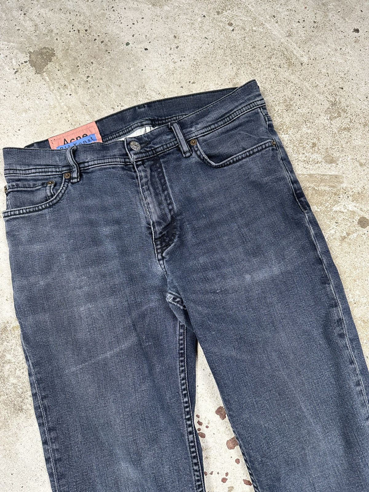 Acne Studios Bla Konst Floragatan 13 North Blue Black Pant