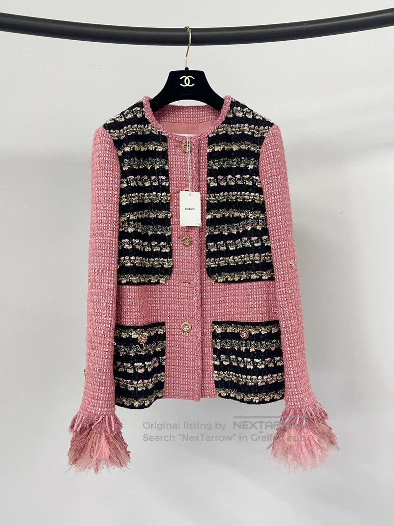 Chanel Chanel Autumn and Winter High-end Handicraft Workshop Pink Size XS / US 0-2 / IT 36-38 - 1 Thumbnail