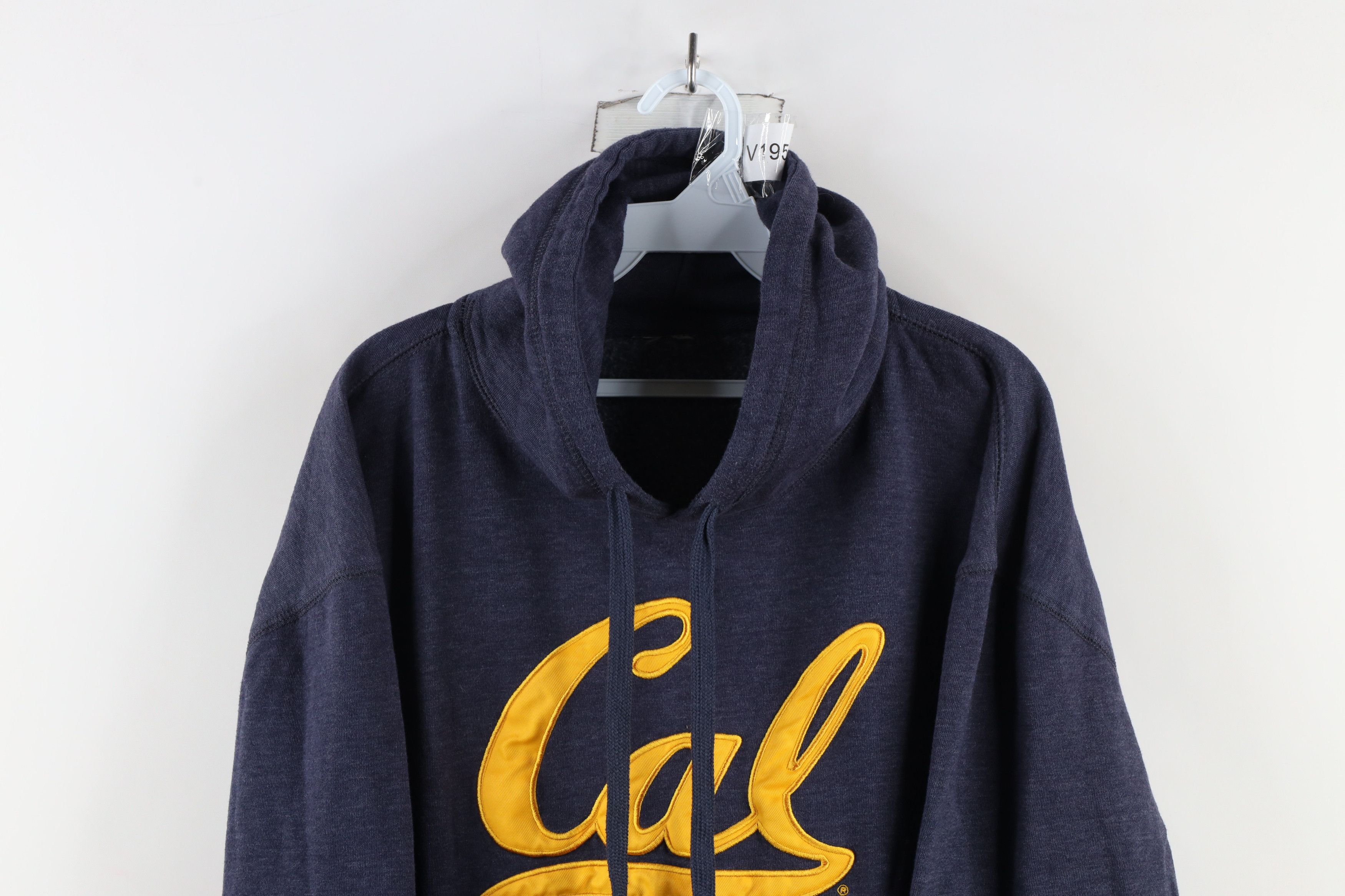 Vintage Vintage 90s University of California Berkeley Hoodie Blue Size US XL / EU 56 / 4 - 2 Thumbnail