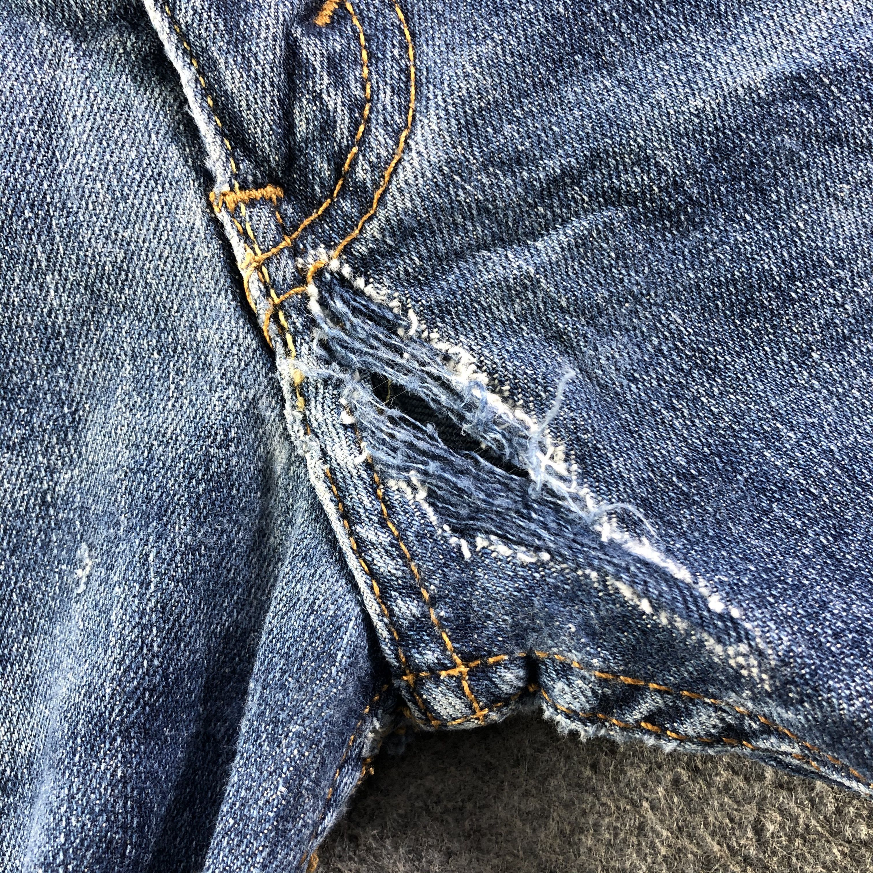 Levi's Vintage Blue Wash Levis 505 Jeans-J3333 Size US 34 / EU 50 - 7 Thumbnail