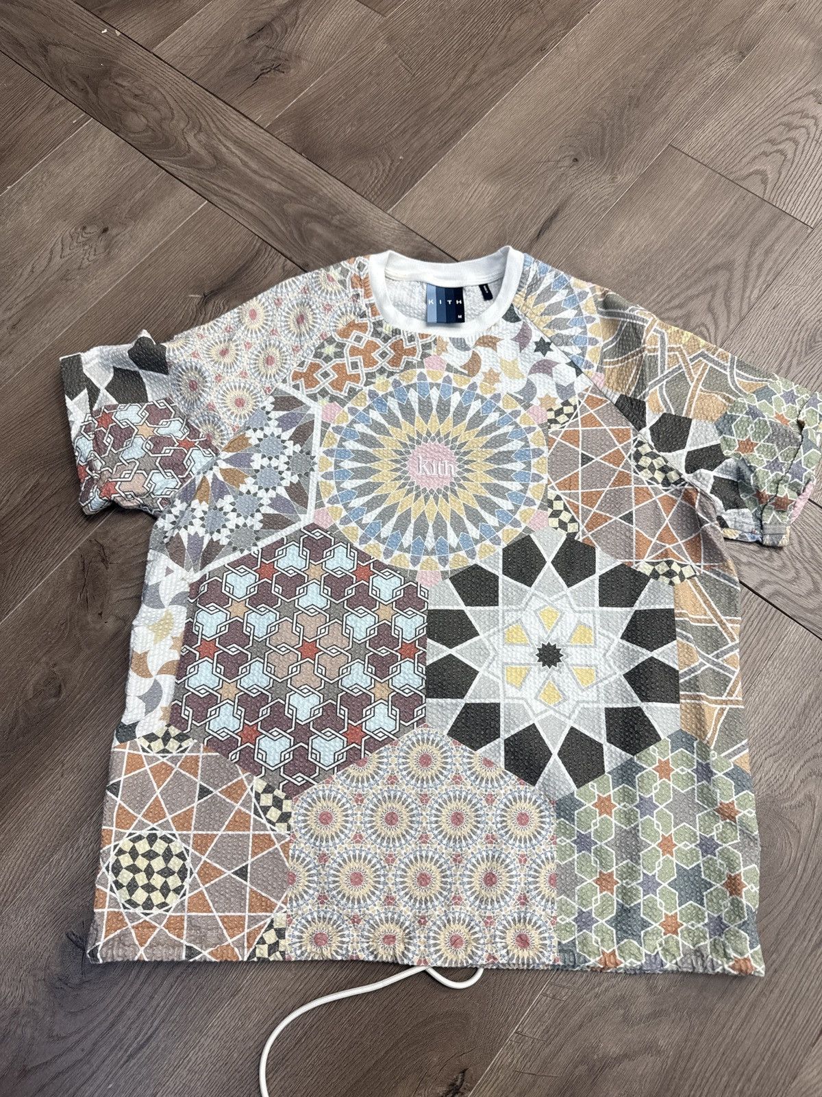 Kith Kith searsucker tile T shirt Size US M / EU 48-50 / 2 - 1 Thumbnail