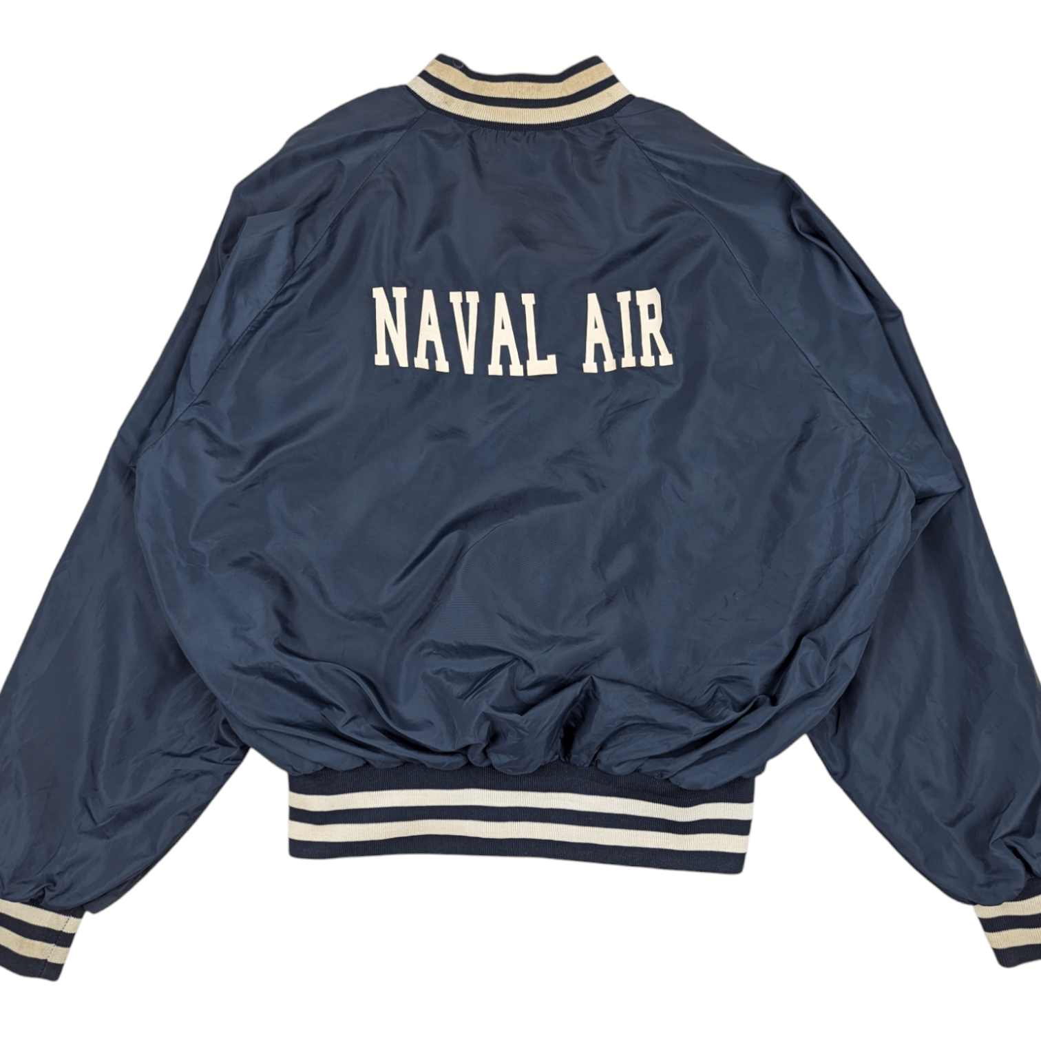 Dunbrooke Vintage NAVAL AIR McLean Baseball Varsity Jacket Size US L / EU 52-54 / 3 - 6 Thumbnail