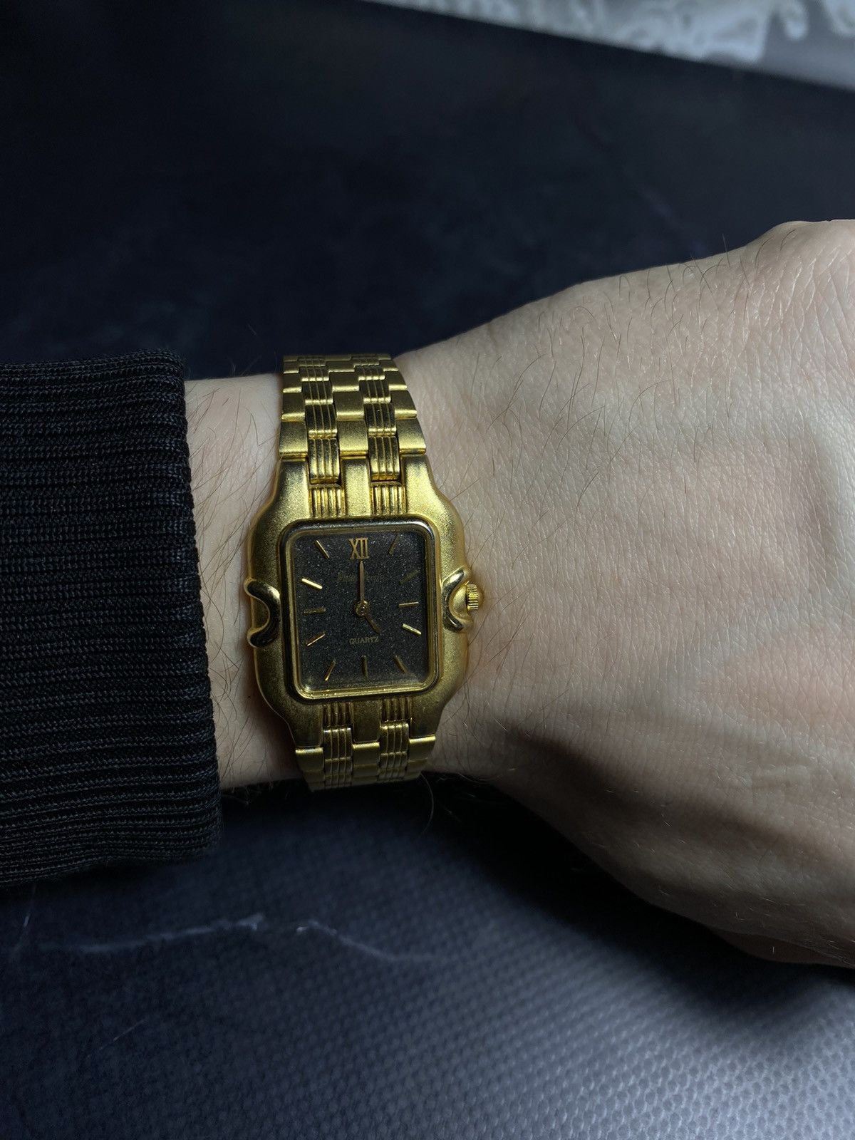 Vintage Philip Persio Gold Watch – Vintage Elegance Japanese Brand Size ONE SIZE - 2 Thumbnail