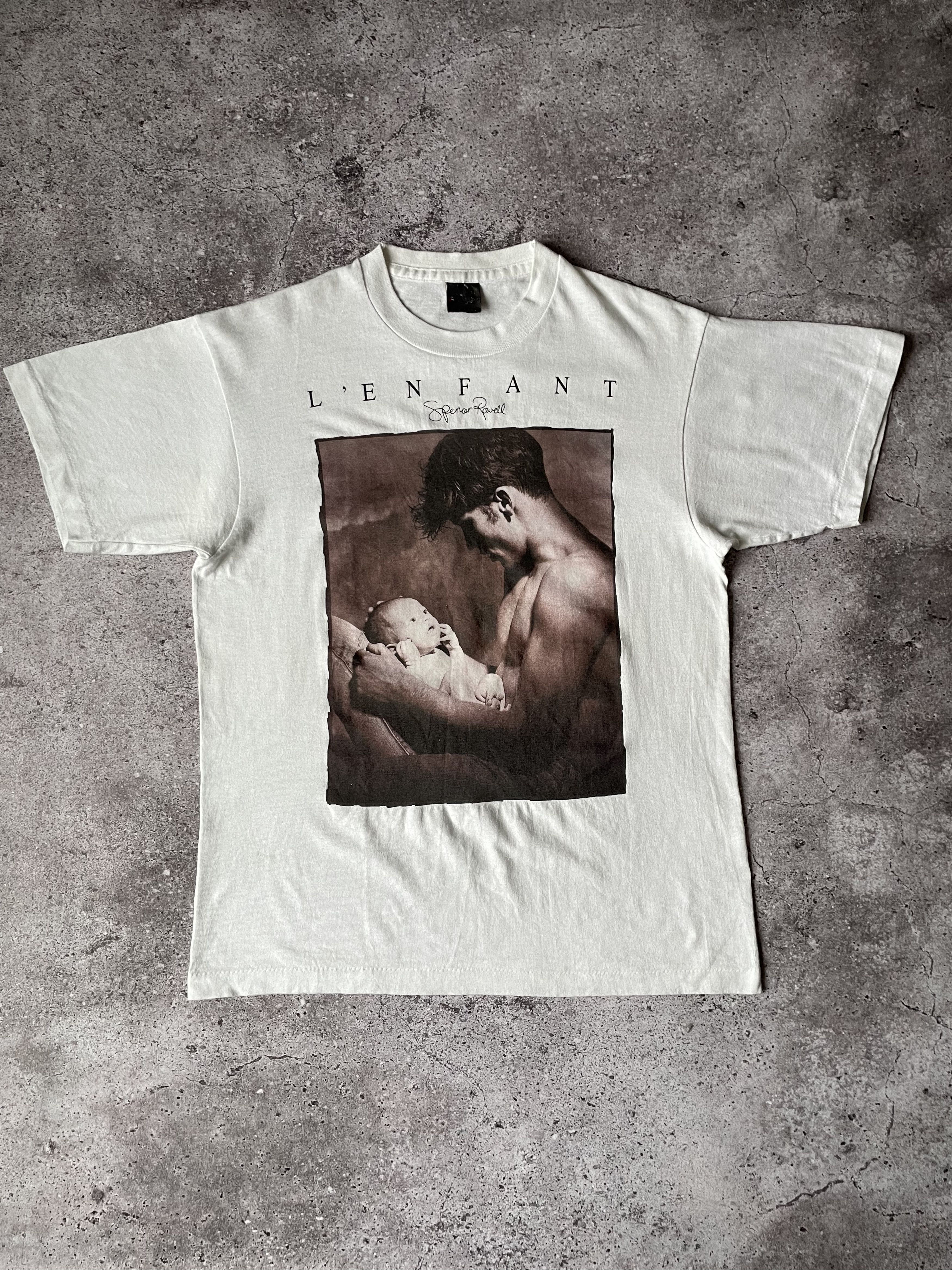 Vintage L'Enfant Spencer Rowell Art Photo T-Shirt