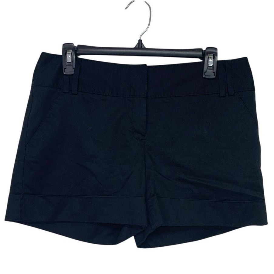Express Express Womens Size 8 Black Stretch Short Shorts w Pockets Size 30" / US 8 / IT 44 - 1 Thumbnail