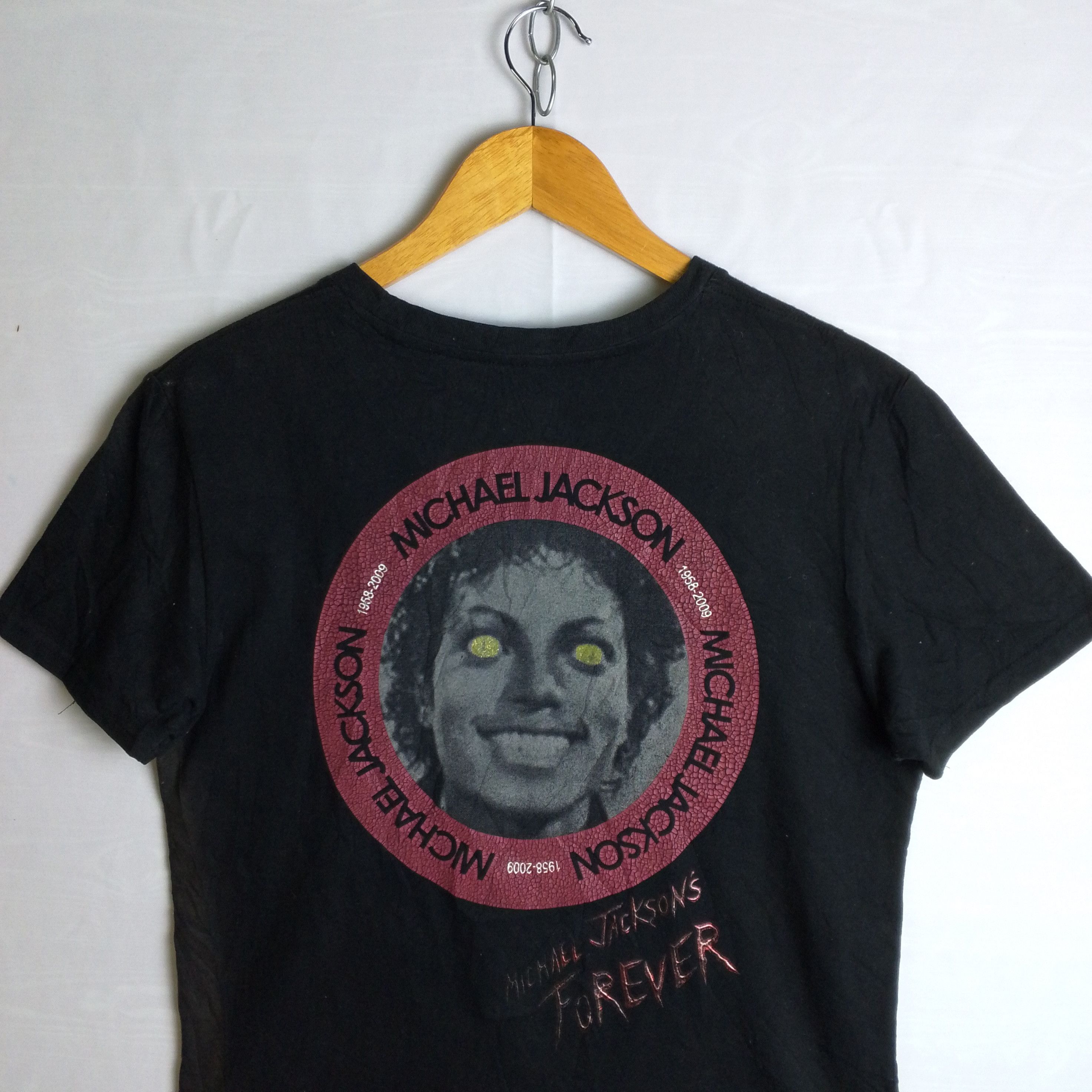 In The Attic Faded In The Attic X Michael Jackson Demonic face Tee Size US M / EU 48-50 / 2 - 3 Thumbnail