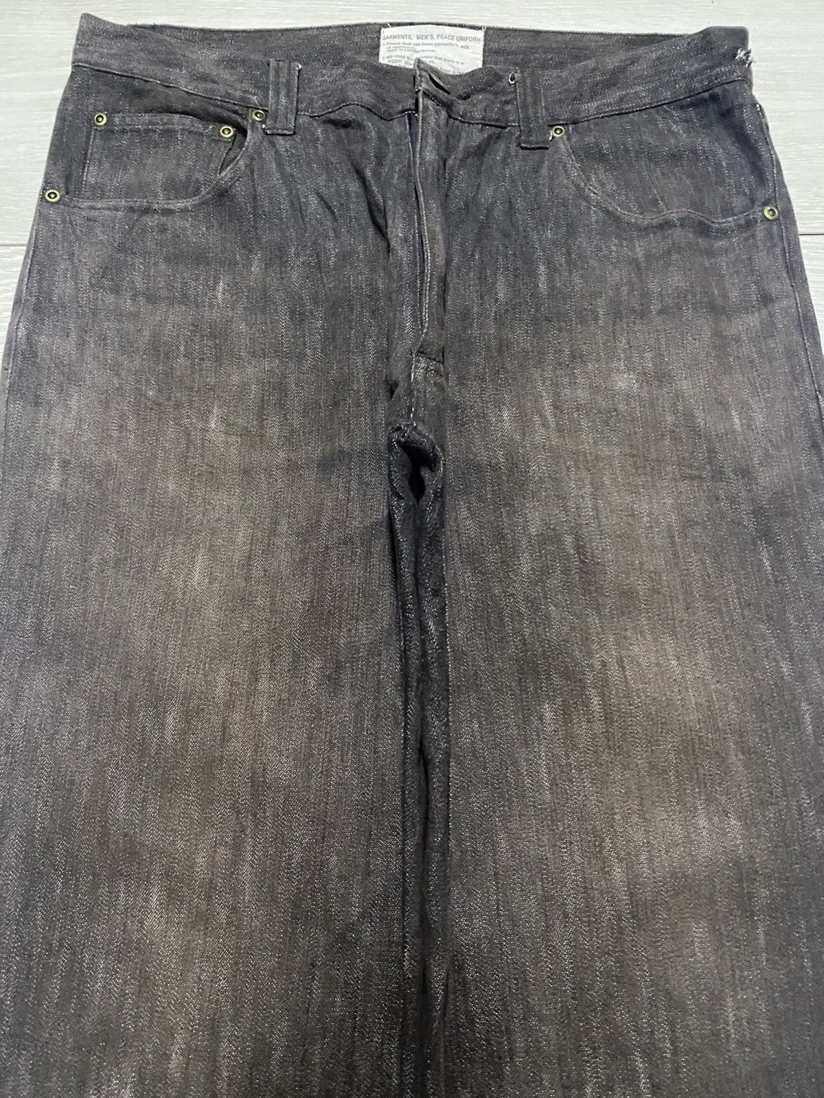 Mason Garments Garment Mens Peace Uniform Distressed Loose Pants Size US 32 / EU 48 - 3 Thumbnail