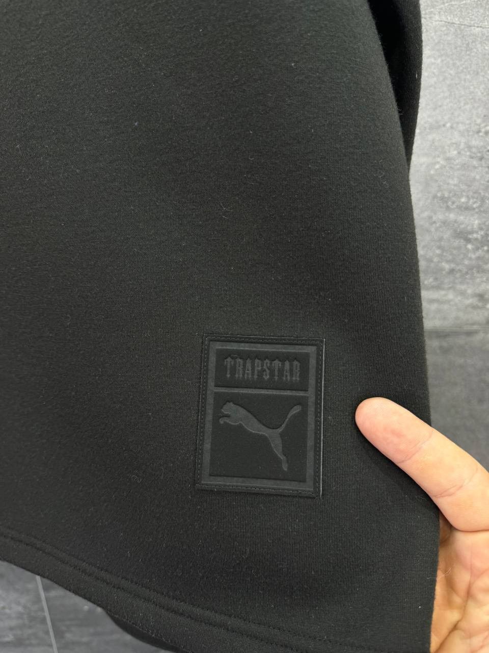 Puma PUMA x Trapstar London Crew Sweatshirt - Puma Black Mens Size US M / EU 48-50 / 2 - 2 Thumbnail
