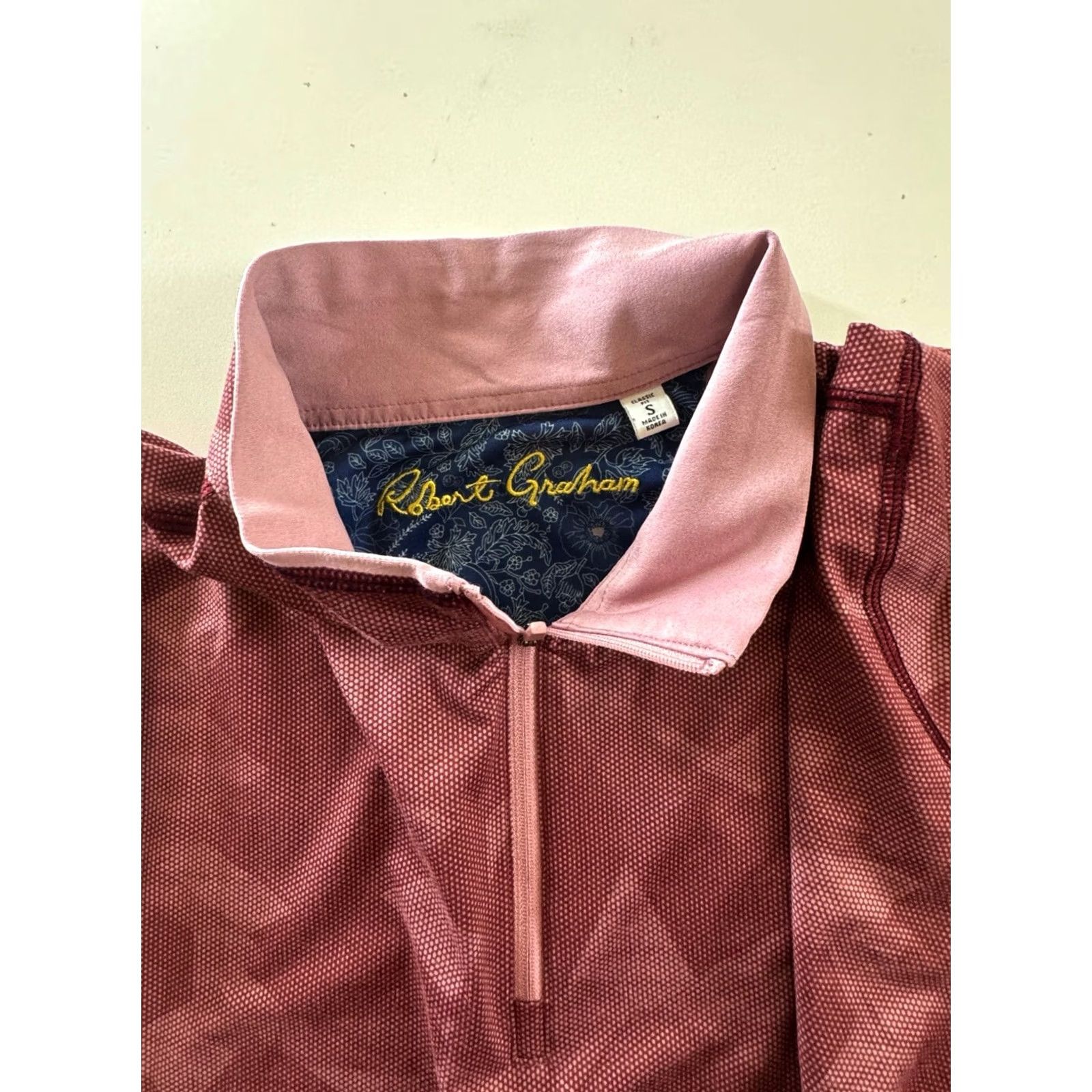 Robert Graham Robert Graham Sweater Geometric Zip Small S Men Sharp Color Size US S / EU 44-46 / 1 - 6 Thumbnail