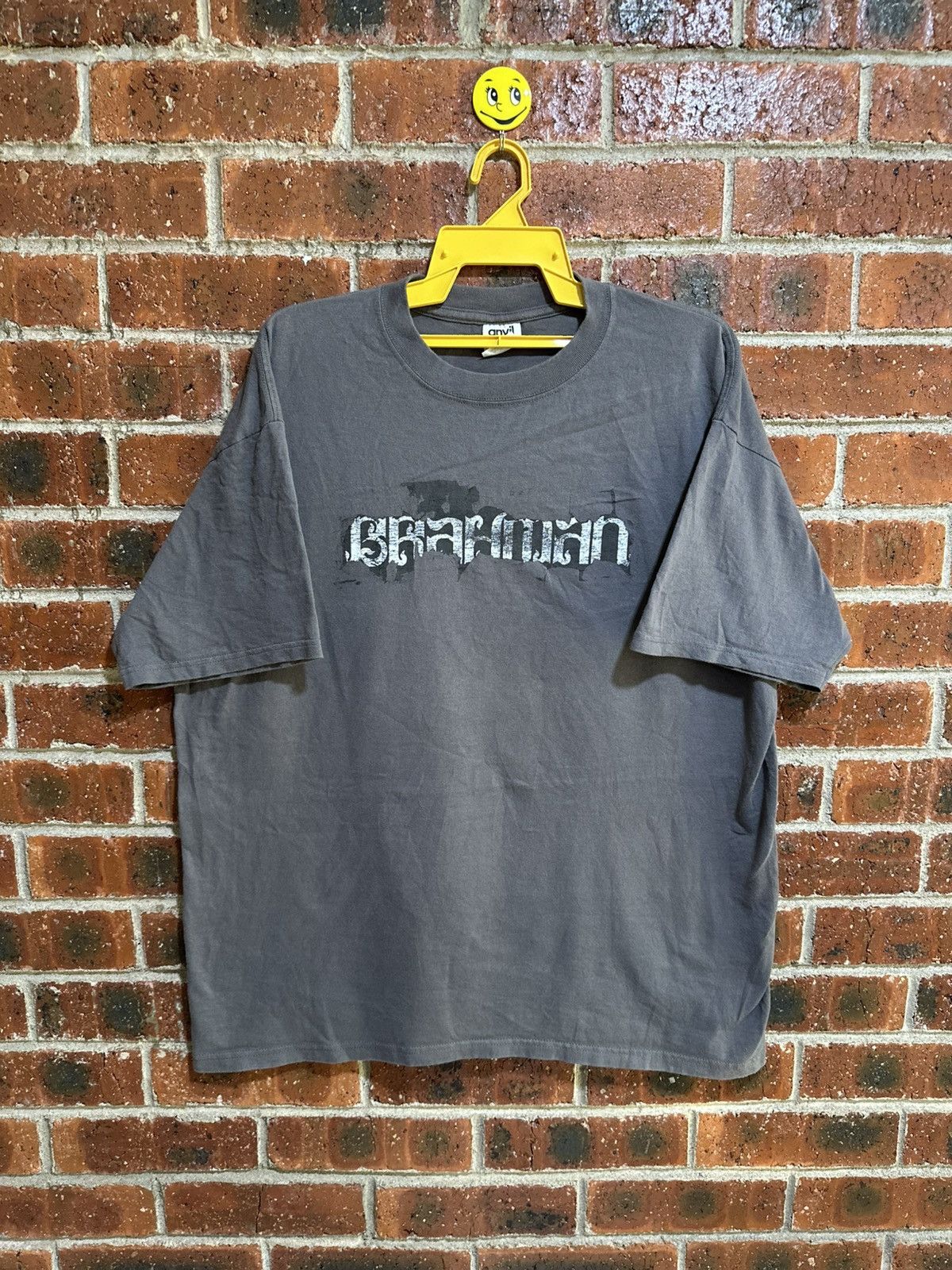 Band Tees × Vintage Vintage Brahman Tactics Records Faded Tee Size US XL / EU 56 / 4 - 1 Thumbnail