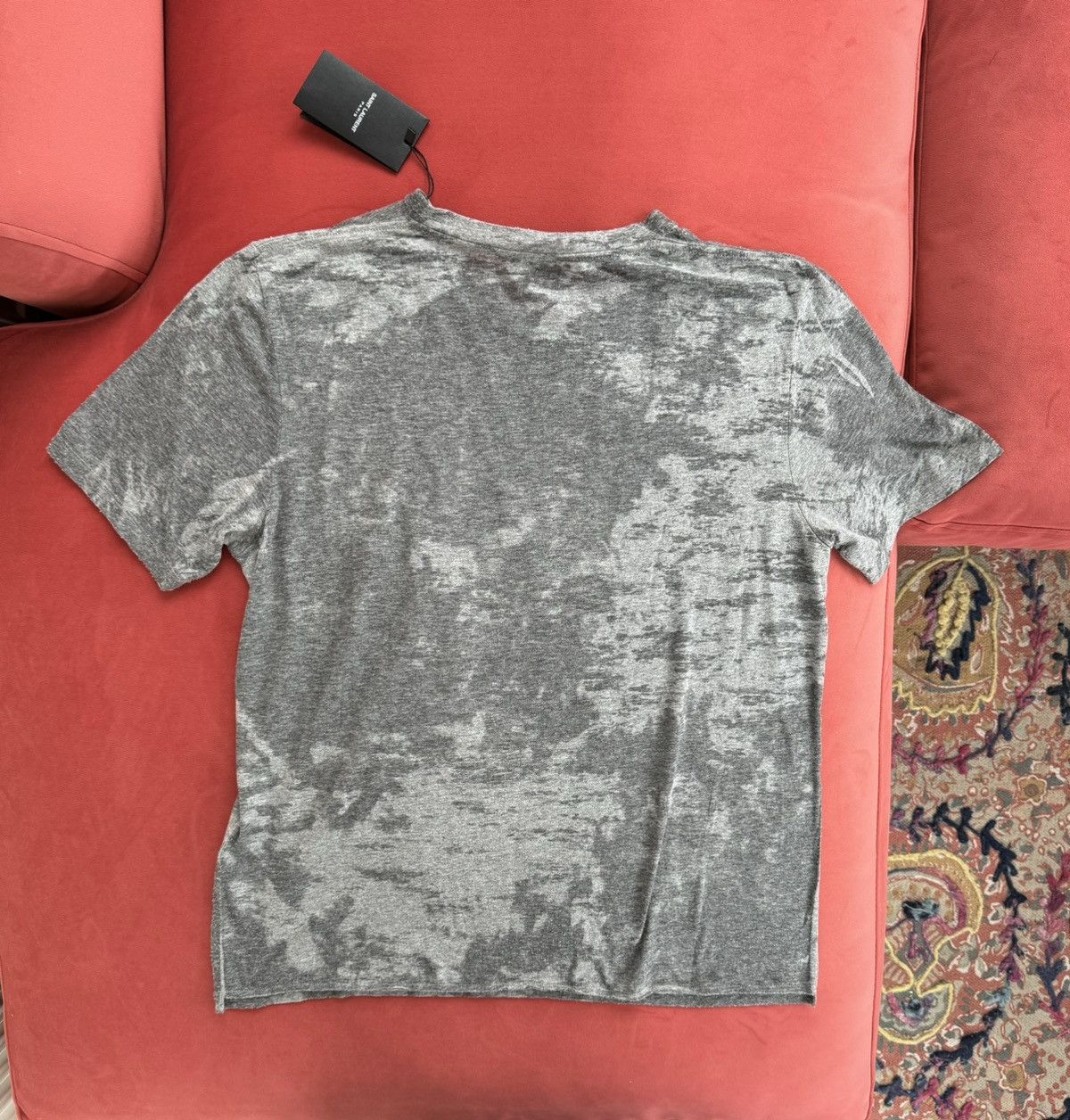 New Saint Laurent Devore t-shirt, size M