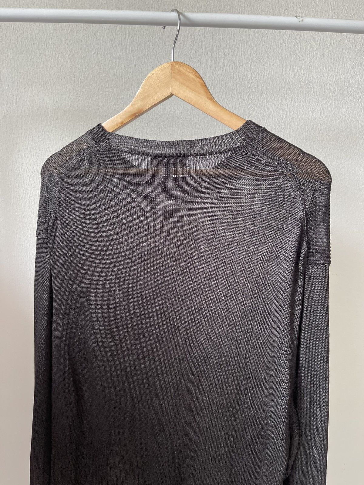 Yohji Yamamoto A/W2009 Yohji Yamamoto Pour Homme Rayon Knitwear Size US L / EU 52-54 / 3 - 14 Thumbnail
